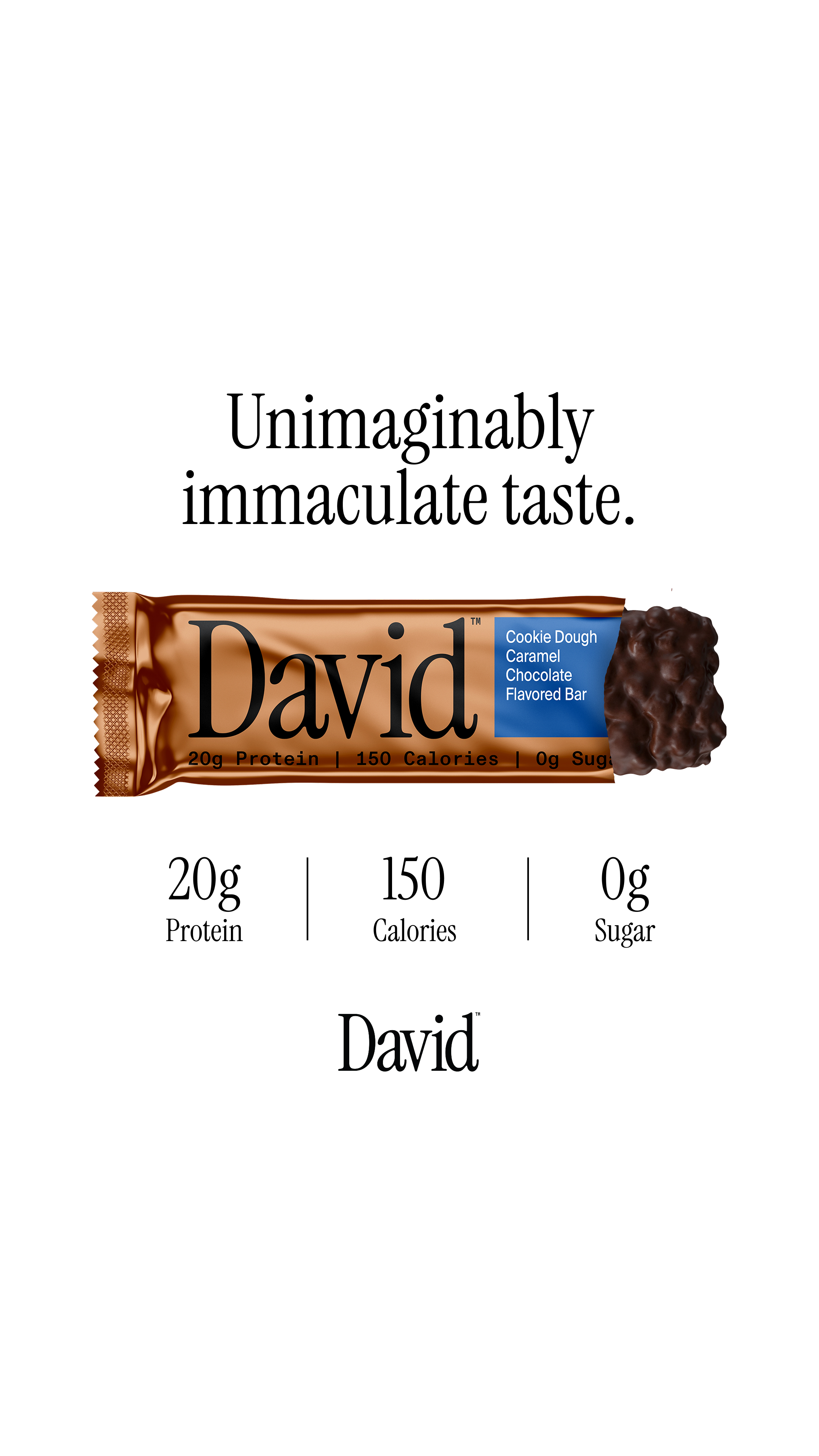 David Protein Facebook ad