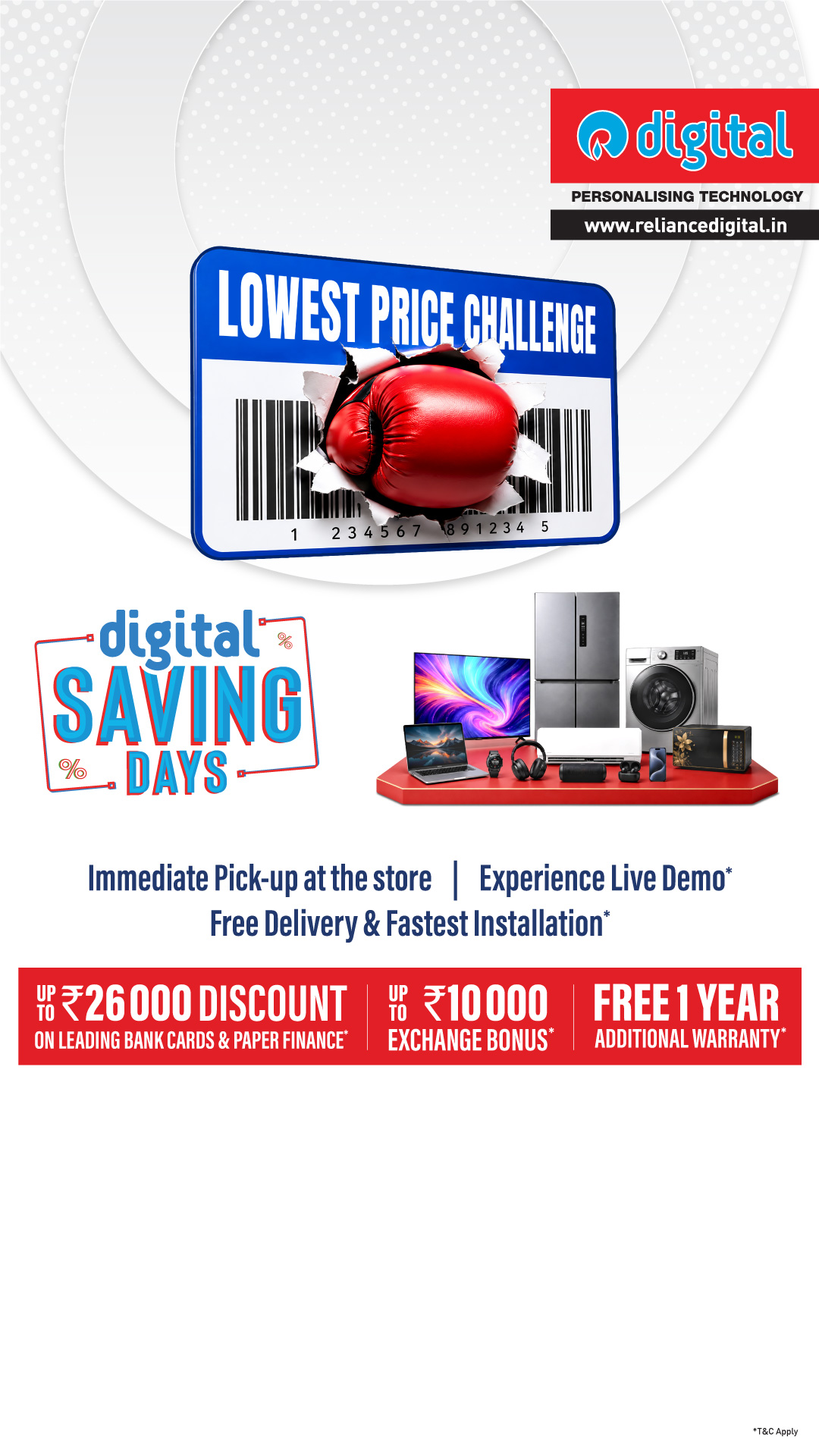 Reliance Digital Facebook ad