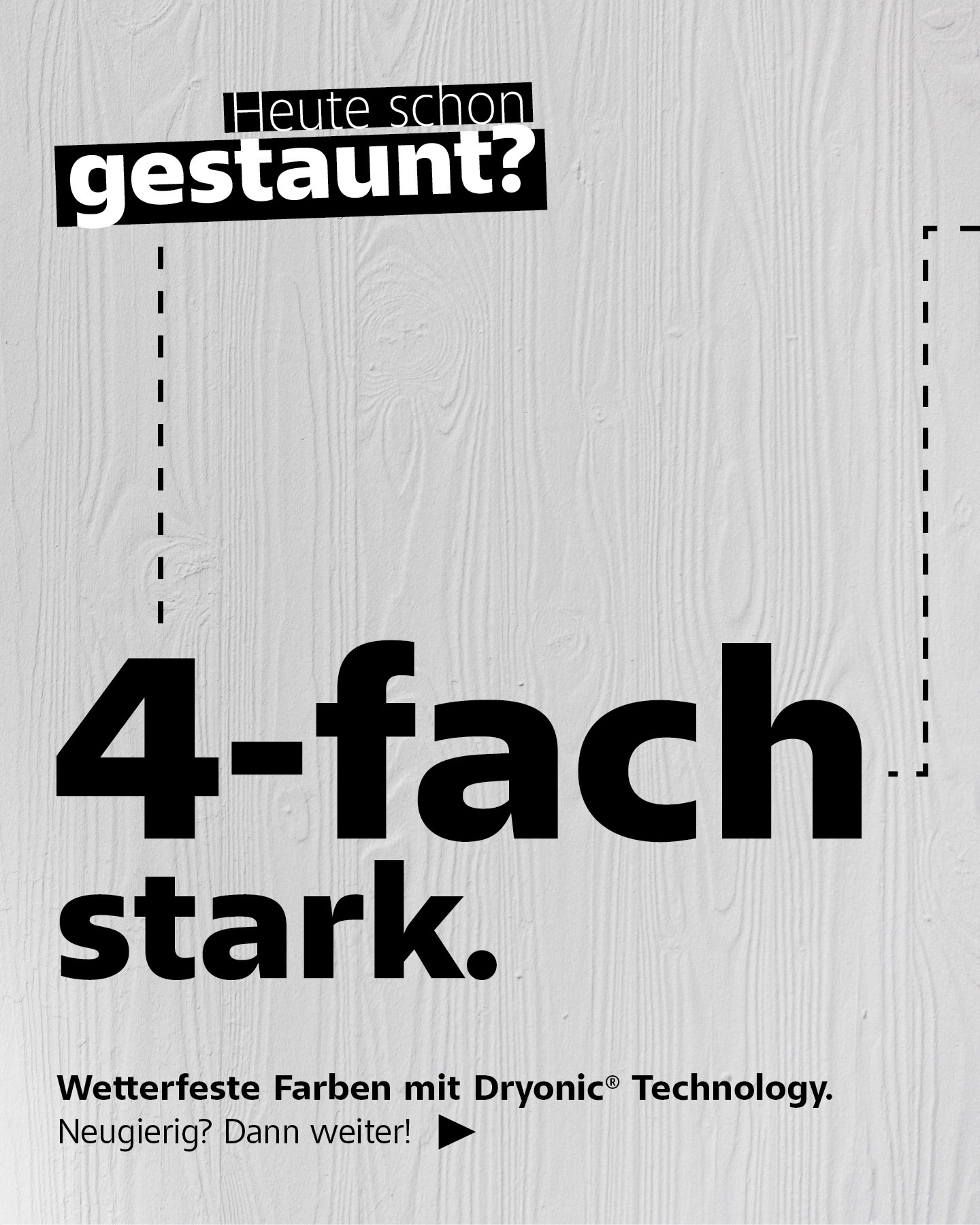 Sto Deutschland Facebook ad: Was, wenn eine Fassade in kürzester Zeit trocknet?