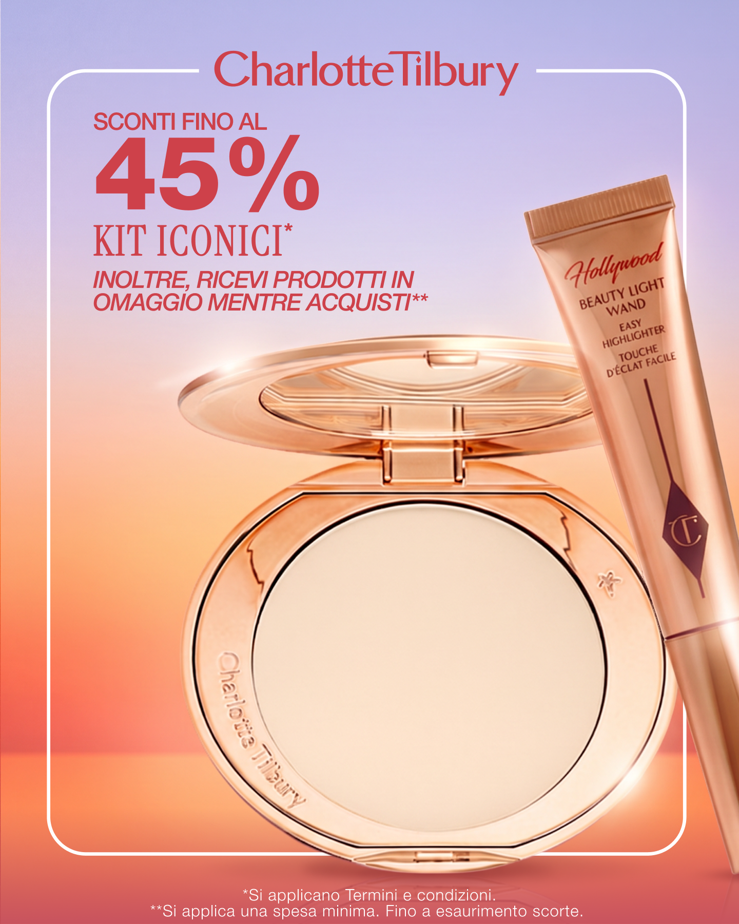 Charlotte Tilbury Facebook ad
