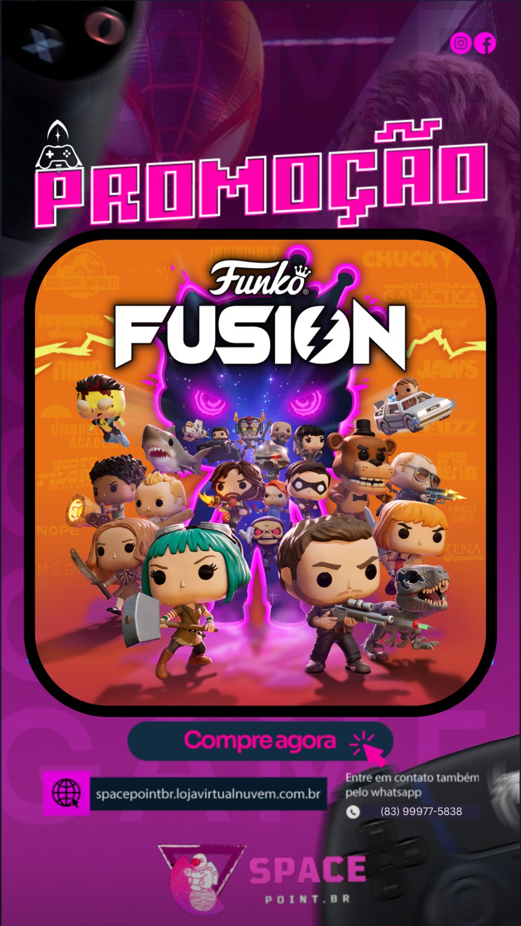 SPACE POINT BR Facebook ad