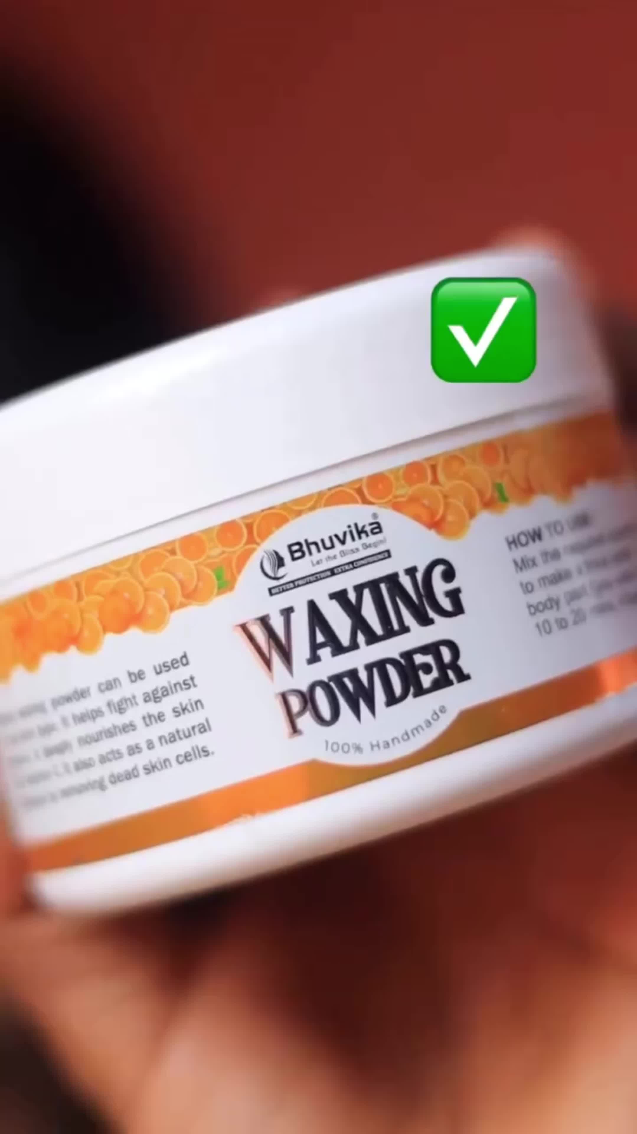 Bhuvika Facebook ad: Hair Removal Powder