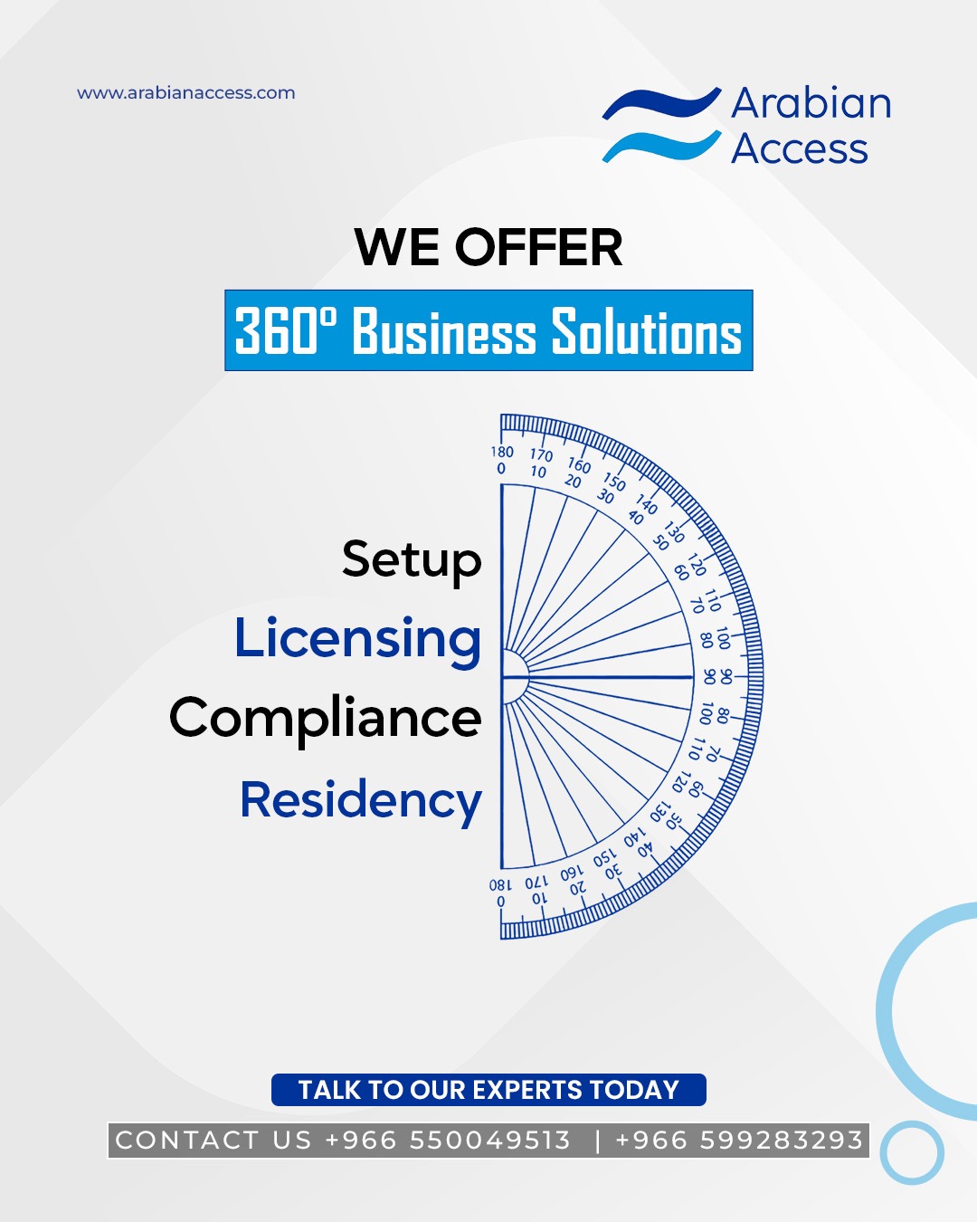 Arabian Access Facebook ad: Why coordinate with multiple service providers when one…
