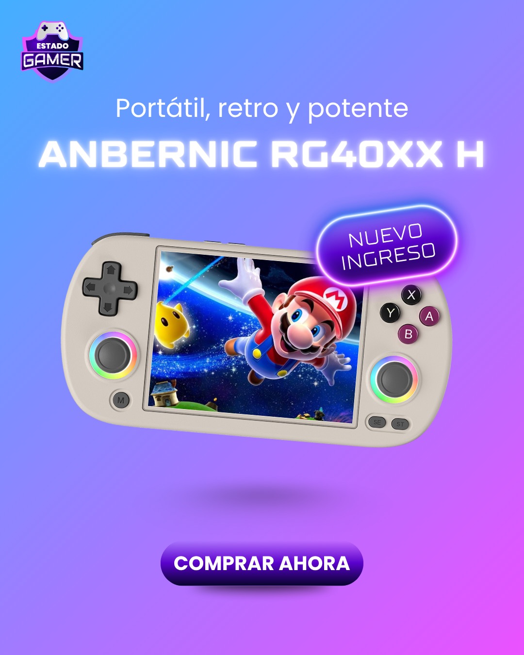 Estado Gamer Facebook ad