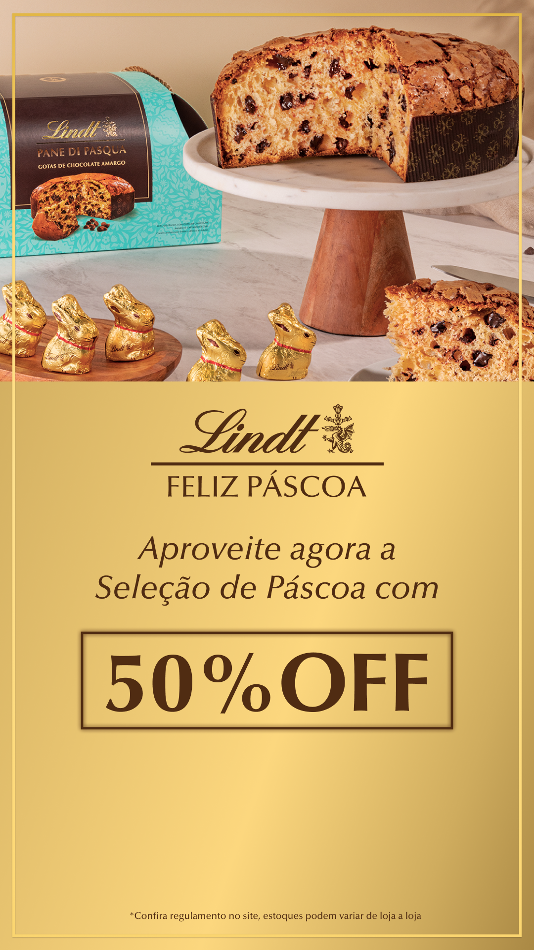 Lindt Facebook ad