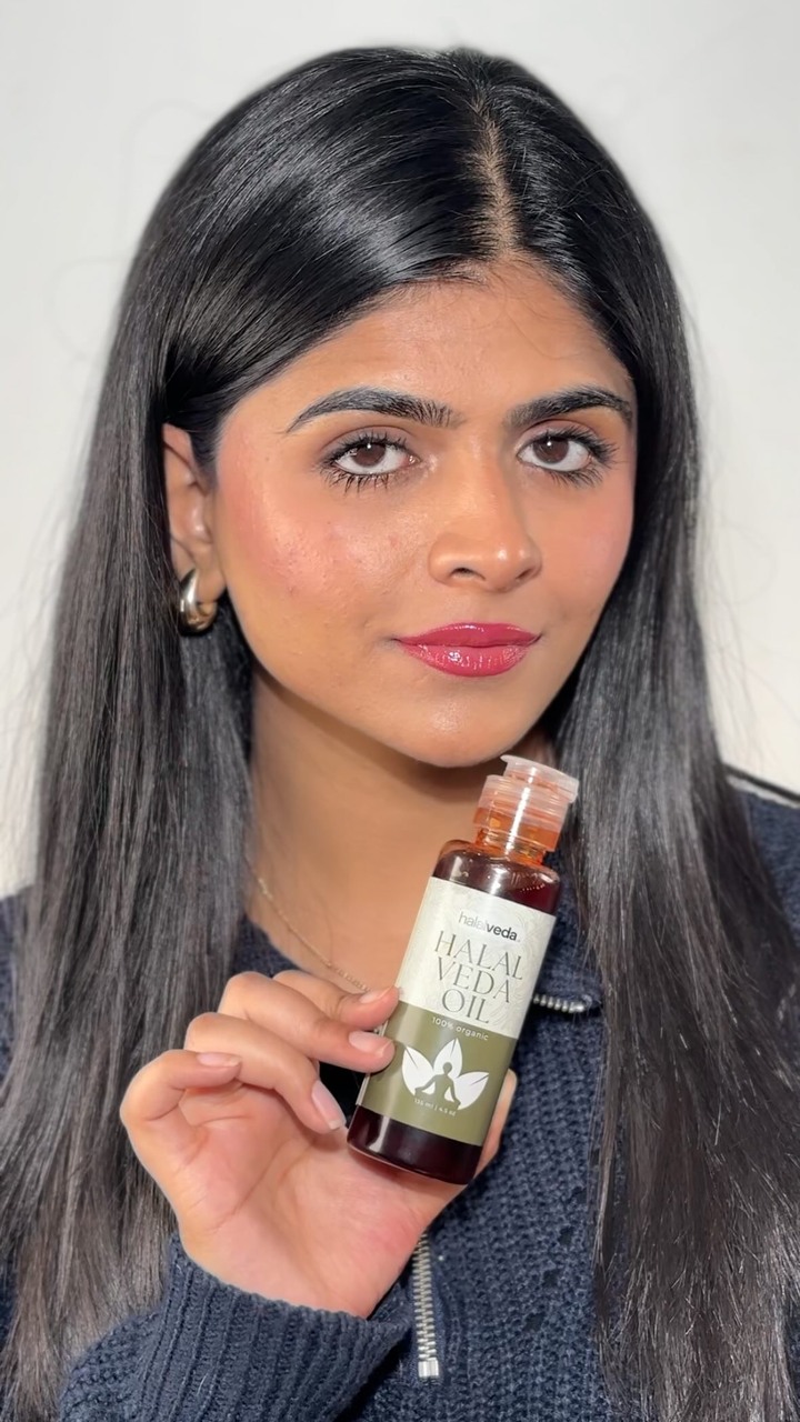 Halalveda.uk Facebook ad: Are you tired of using haircare products that…