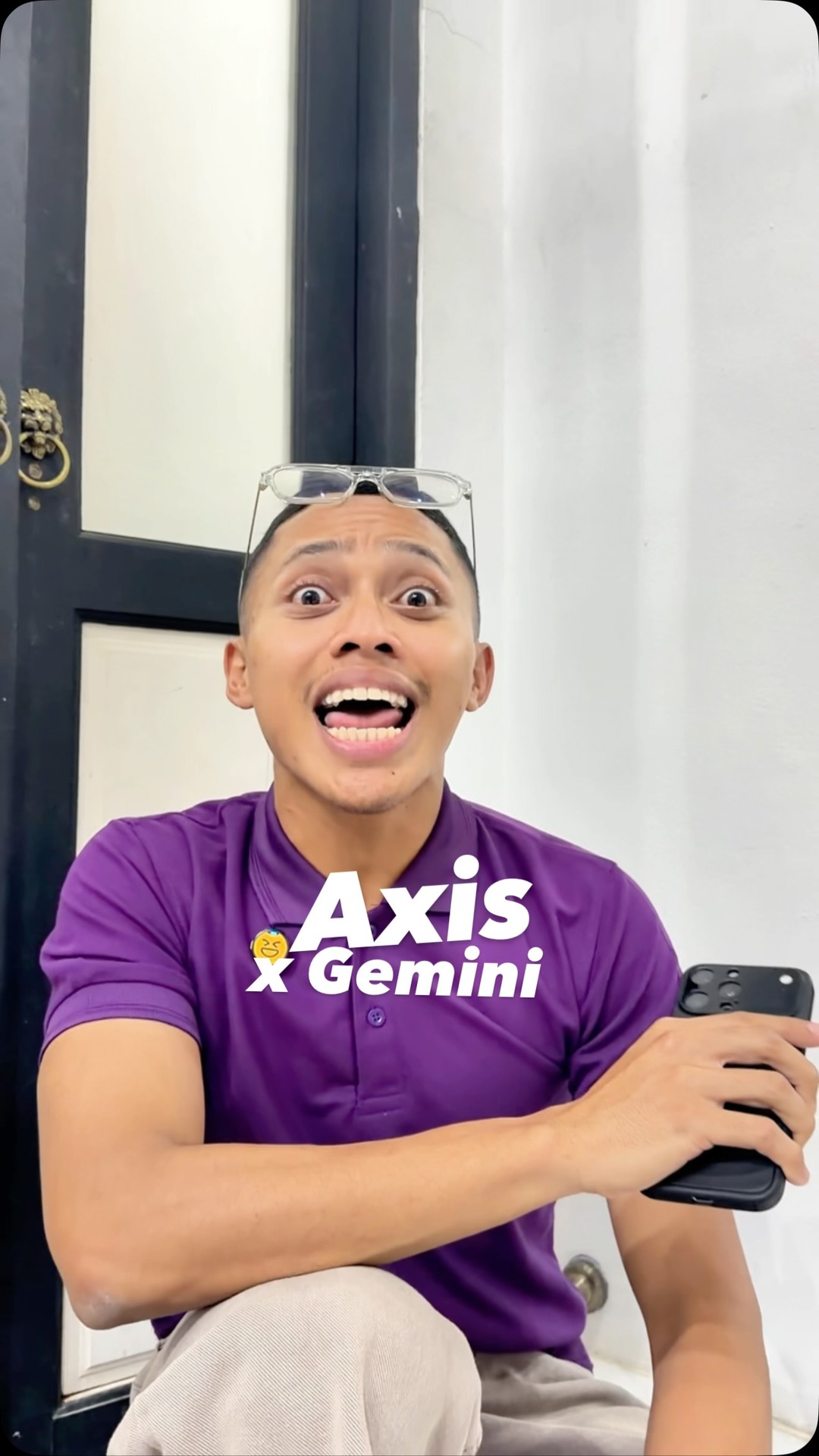 AXIS Facebook ad: bener2 lu gem pecah banget, bikin mind blowing!