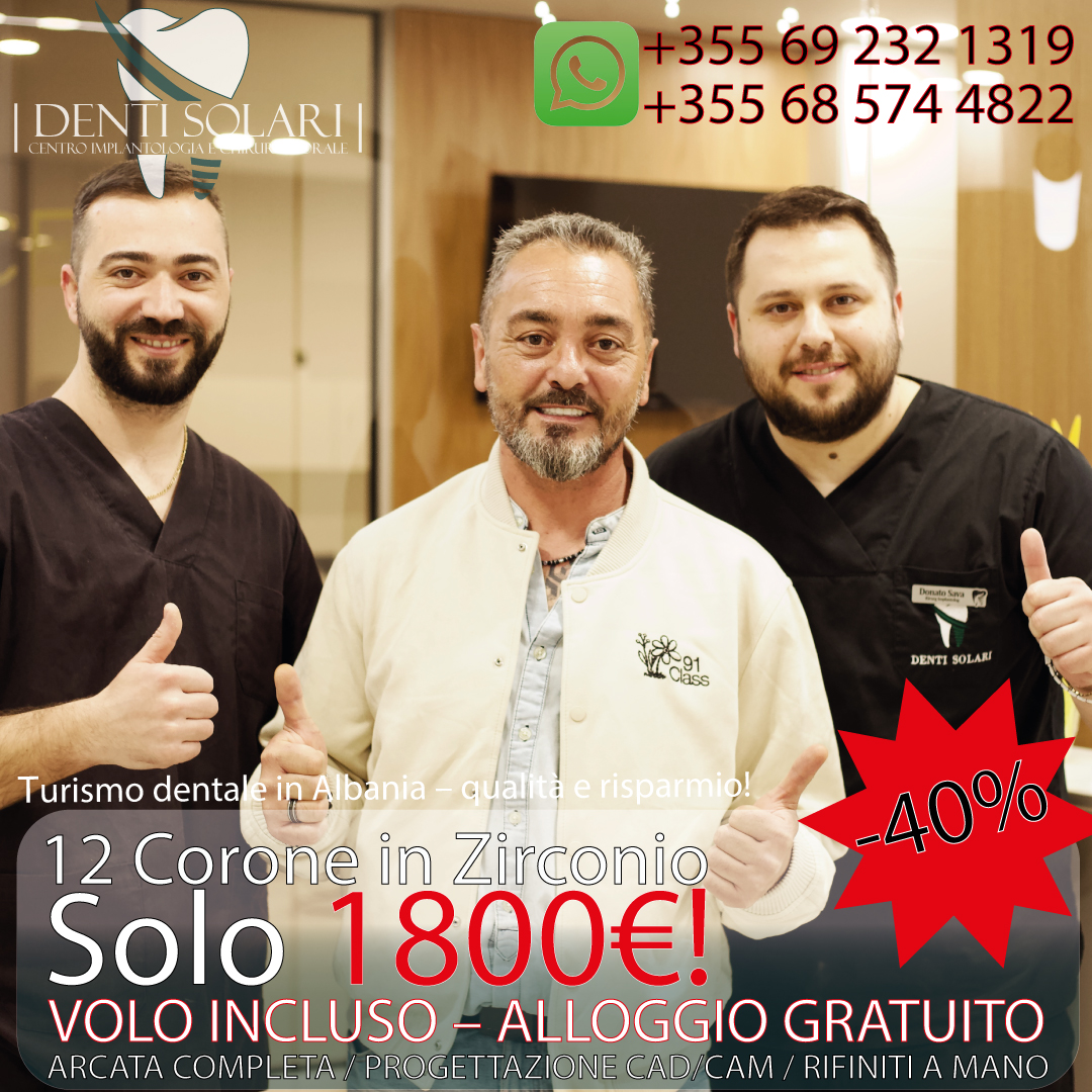 Denti Solari Facebook ad: Un sorriso nuovo in pochi giorni, con materiali…