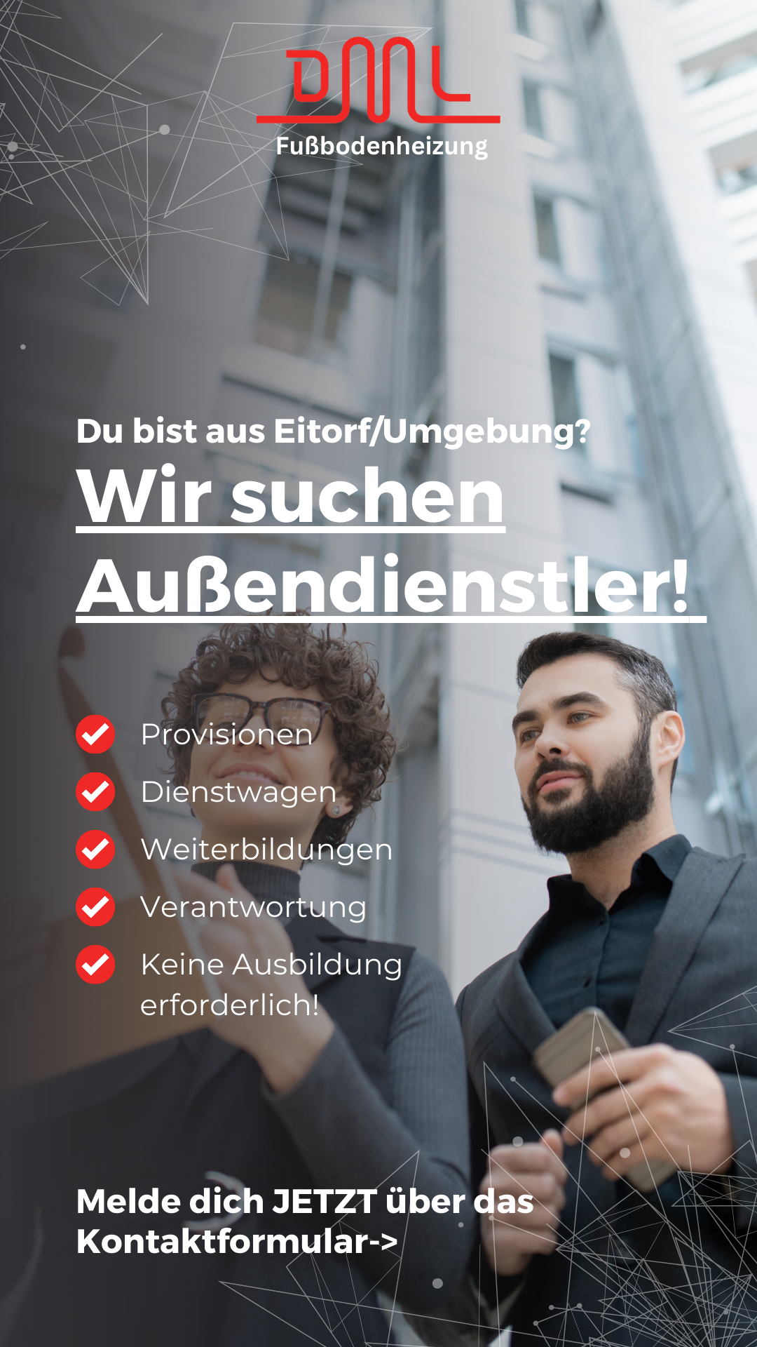 DML Fußbodenheizung - Nachträglich fräsen Facebook ad