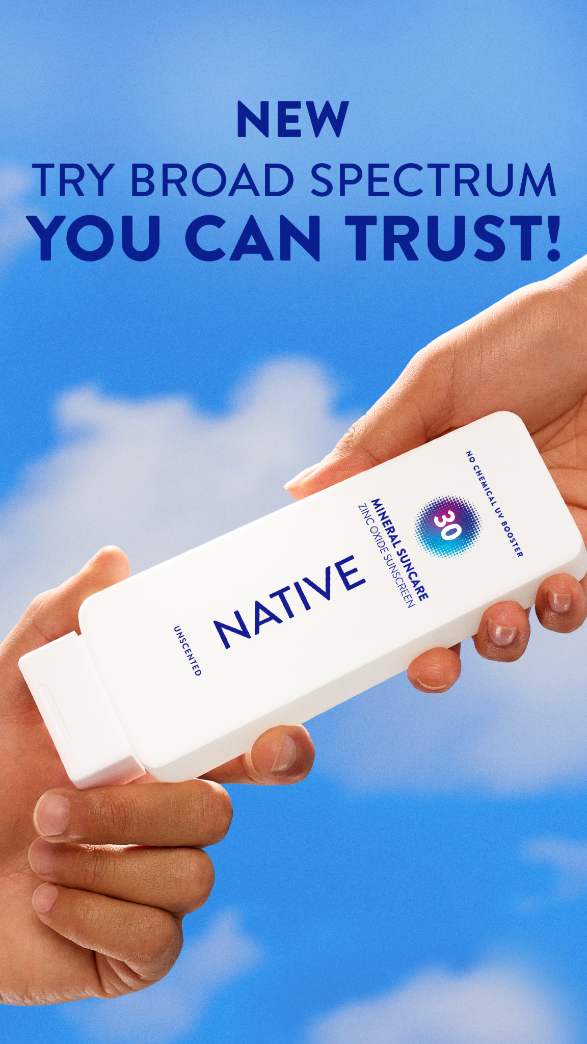 Native Facebook ad