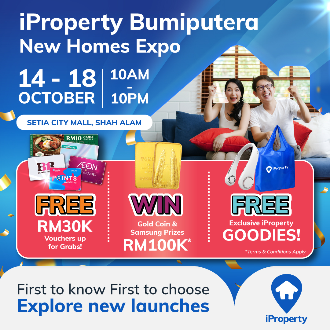 iProperty.com.my Facebook ad: Don't miss the exciting property event this October!