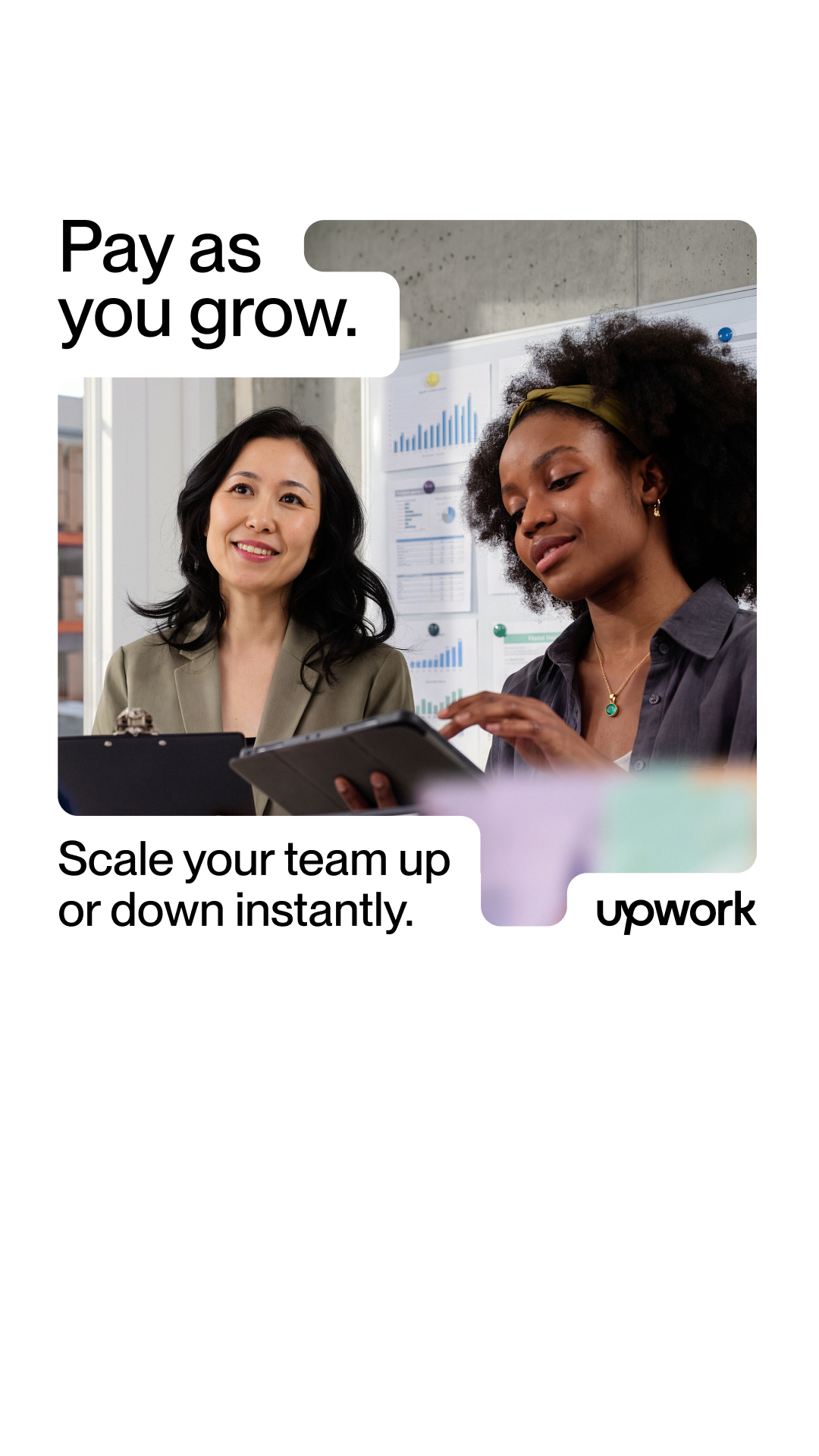Upwork Facebook ad