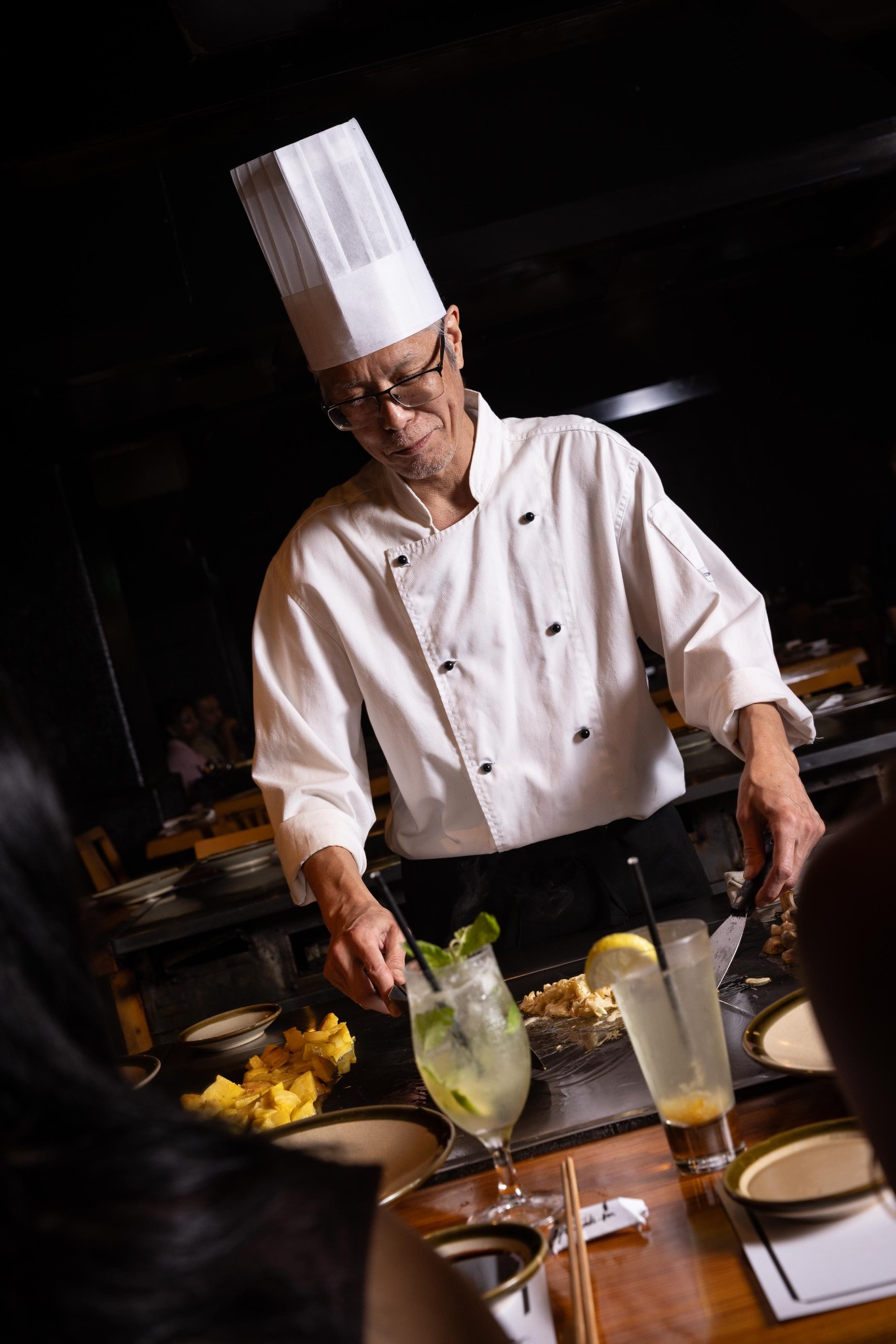 Japanese Teppanyaki Inn Melbourne Facebook ad: Join us around the grill as our chefs…