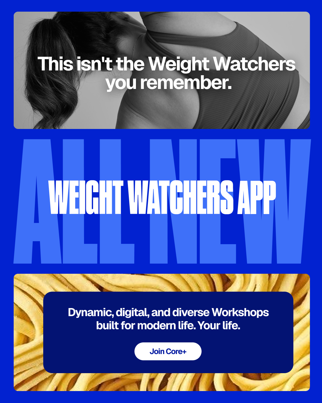 WeightWatchers Facebook ad