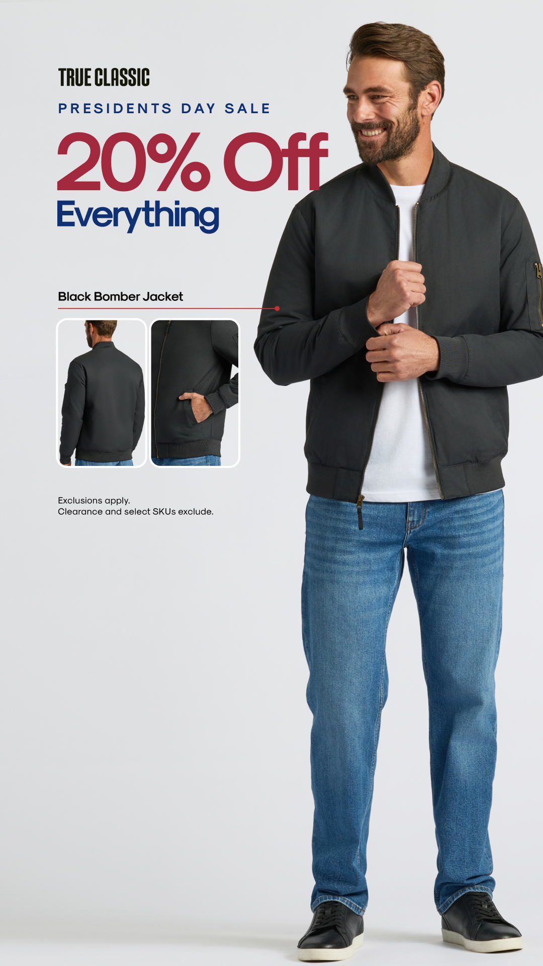 True Classic Facebook ad