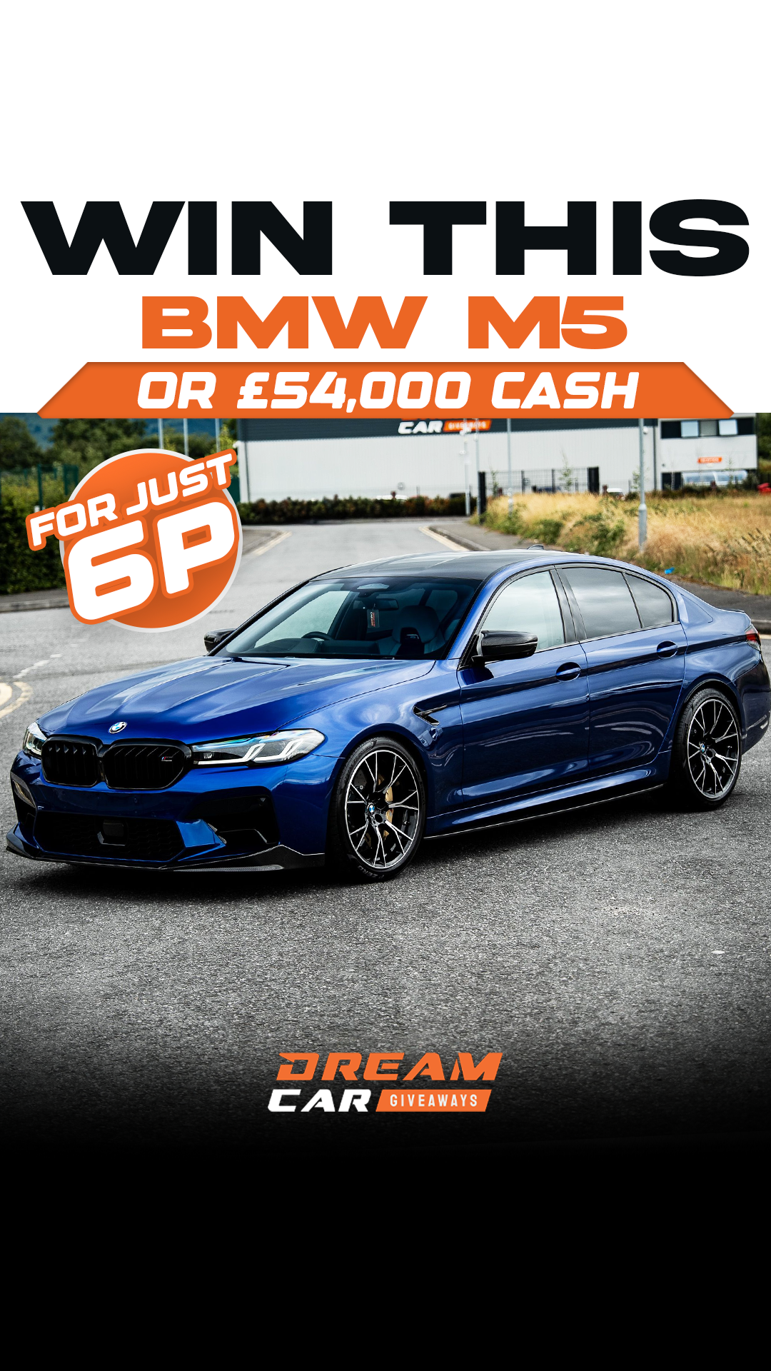 Dream Car Giveaways Facebook ad