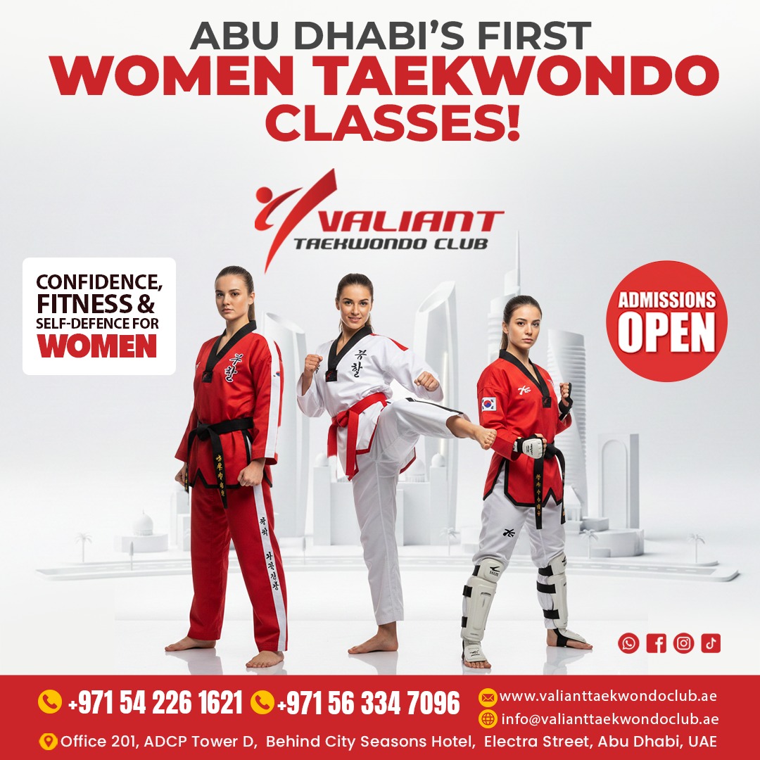 Valianttaekwondo Club Facebook ad