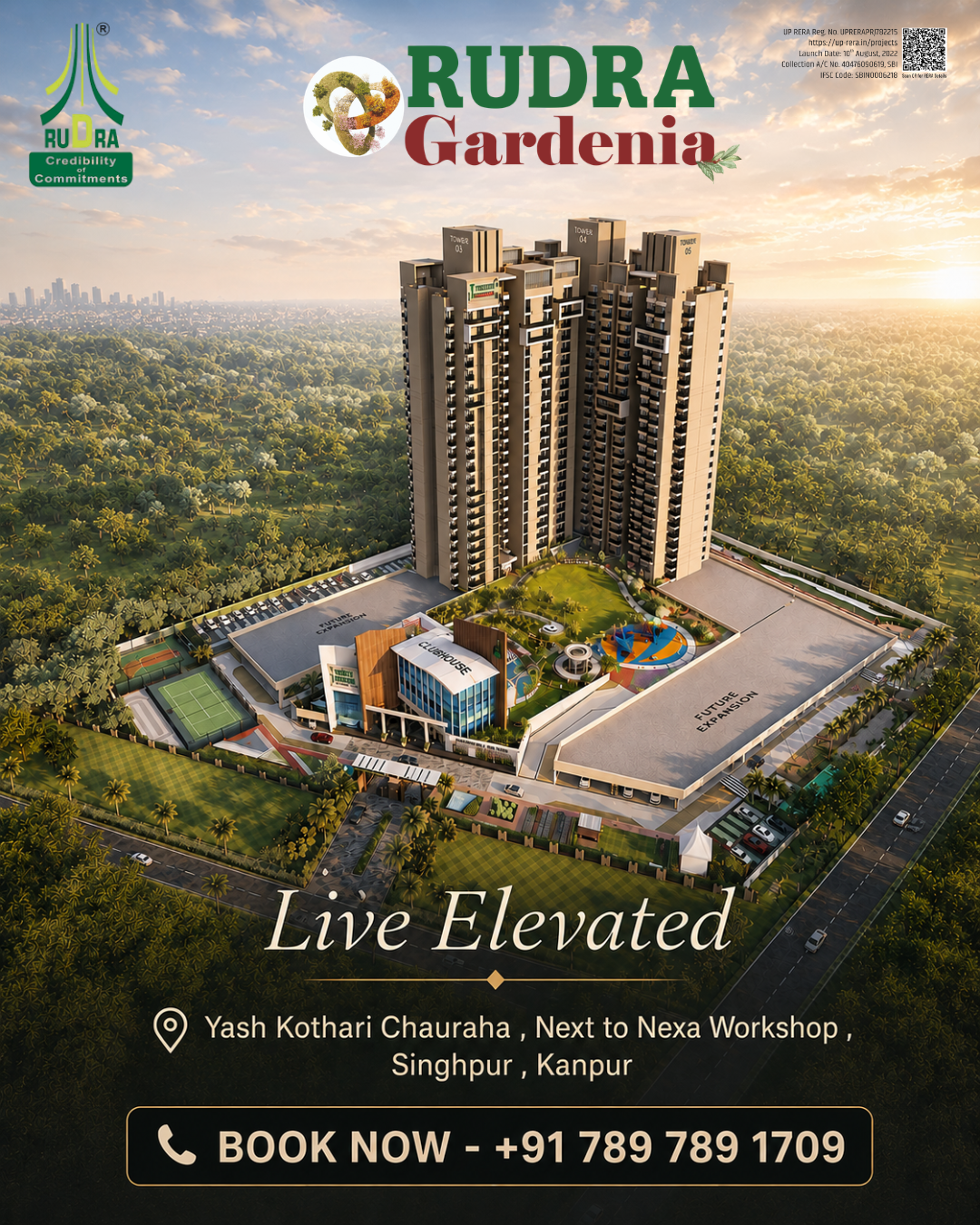 Rudra Real Estate Pvt. Ltd. Facebook ad: Your Signature Living Place