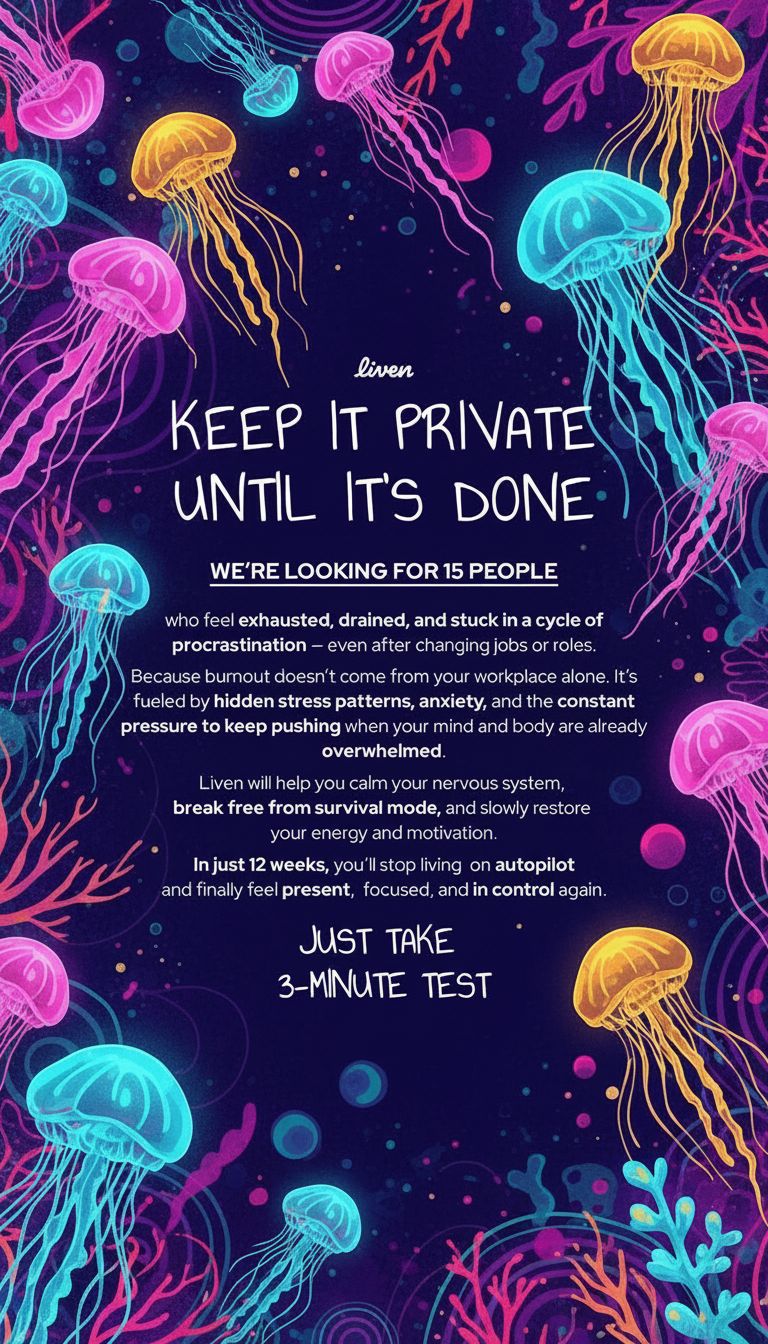 Liven: Self-Discovery Community Facebook ad
