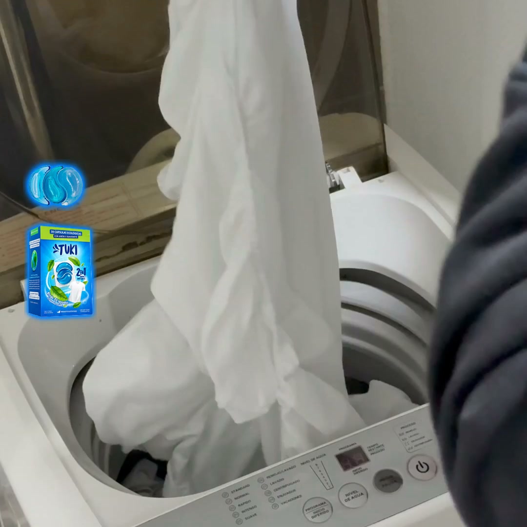 Milgenial Paraguay Facebook ad: Lavá más fácil. Probá Tuki.