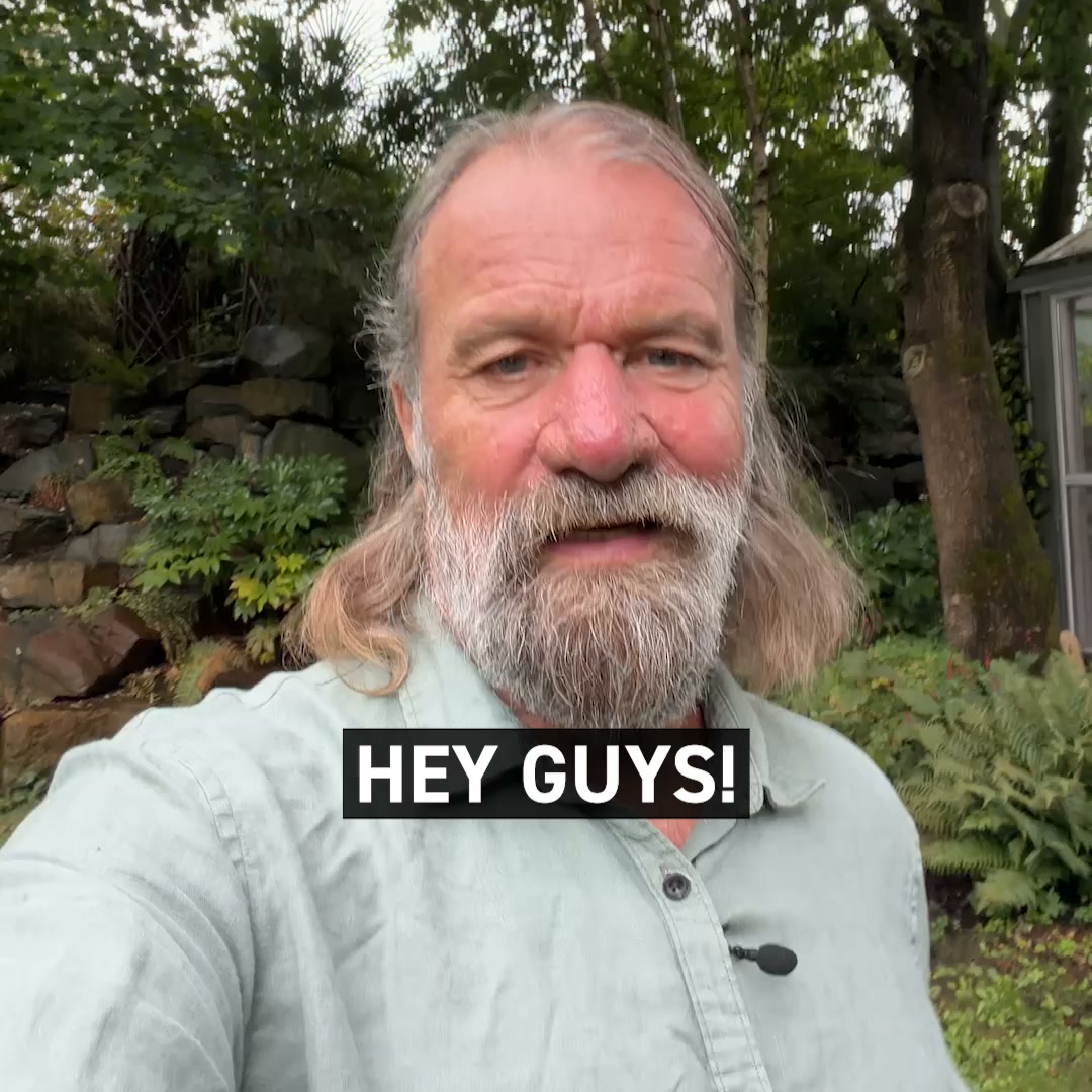 The Iceman (Wim Hof) Facebook ad: Join me in my backyard