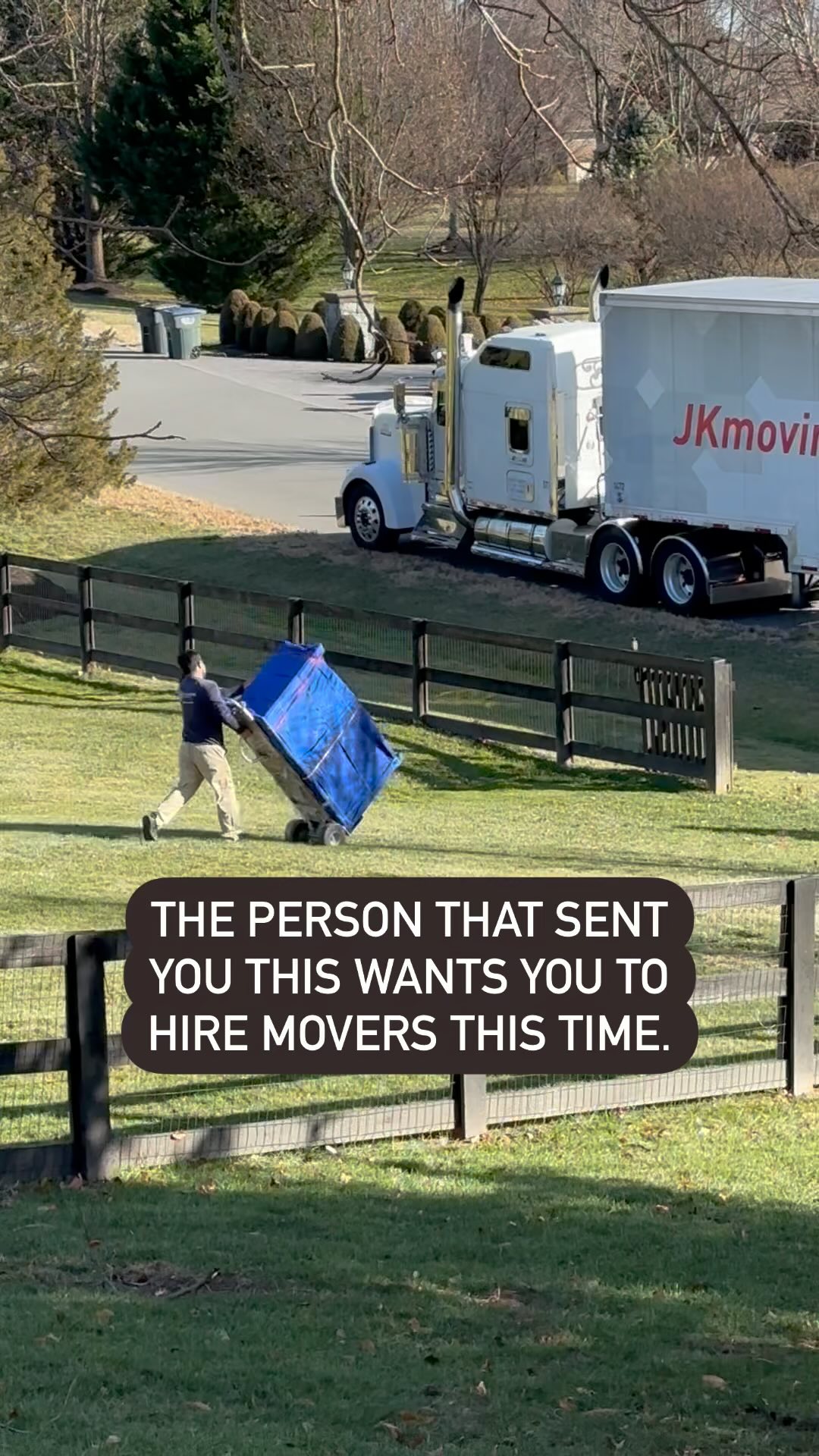JK Moving Services Facebook ad: Best Moving Company in North America
