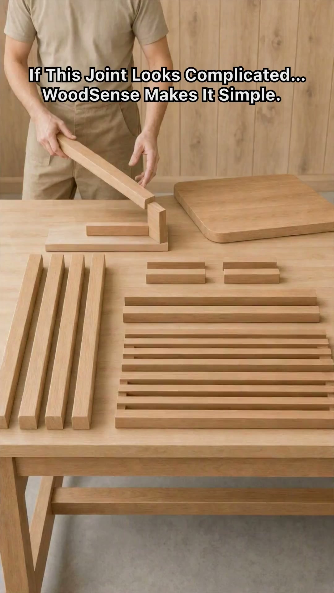 WoodSense Facebook ad: Become a woodworking expert
