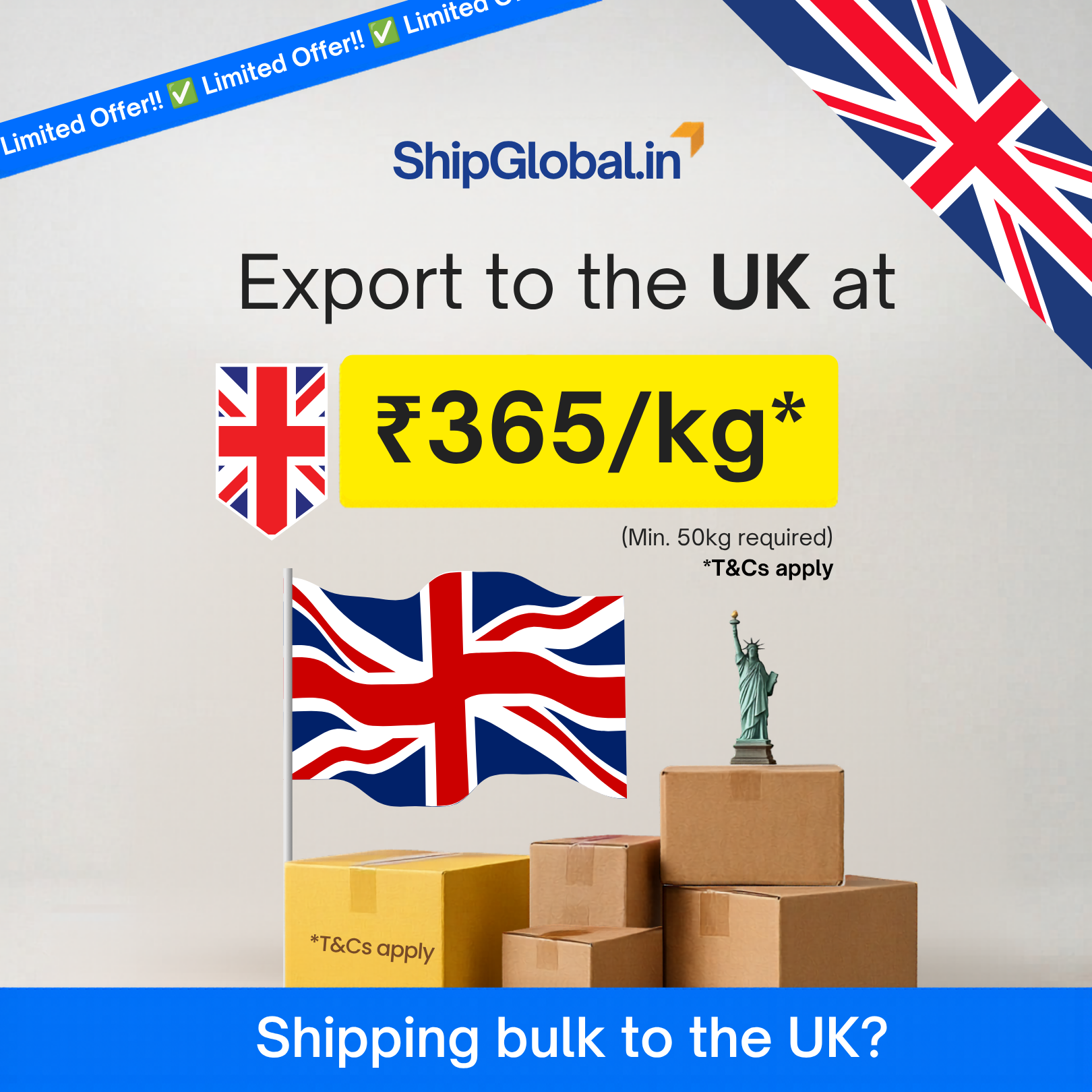 ShipGlobal.in Facebook ad