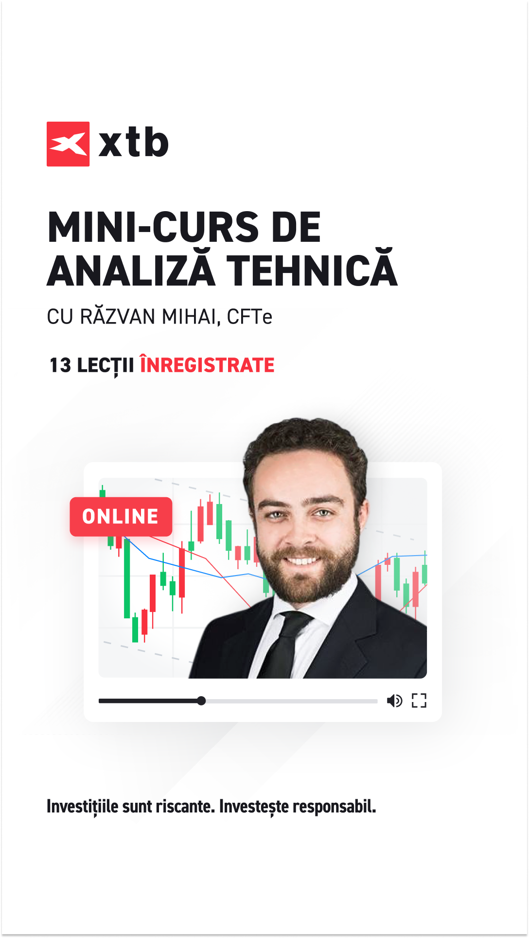 XTB Online Trading Facebook ad