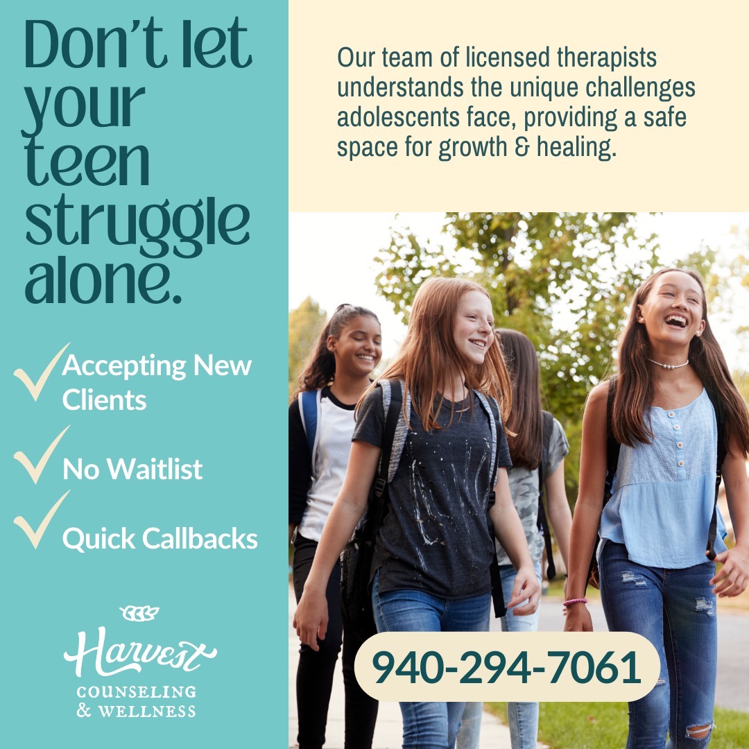 Harvest Counseling and Wellness Facebook ad
