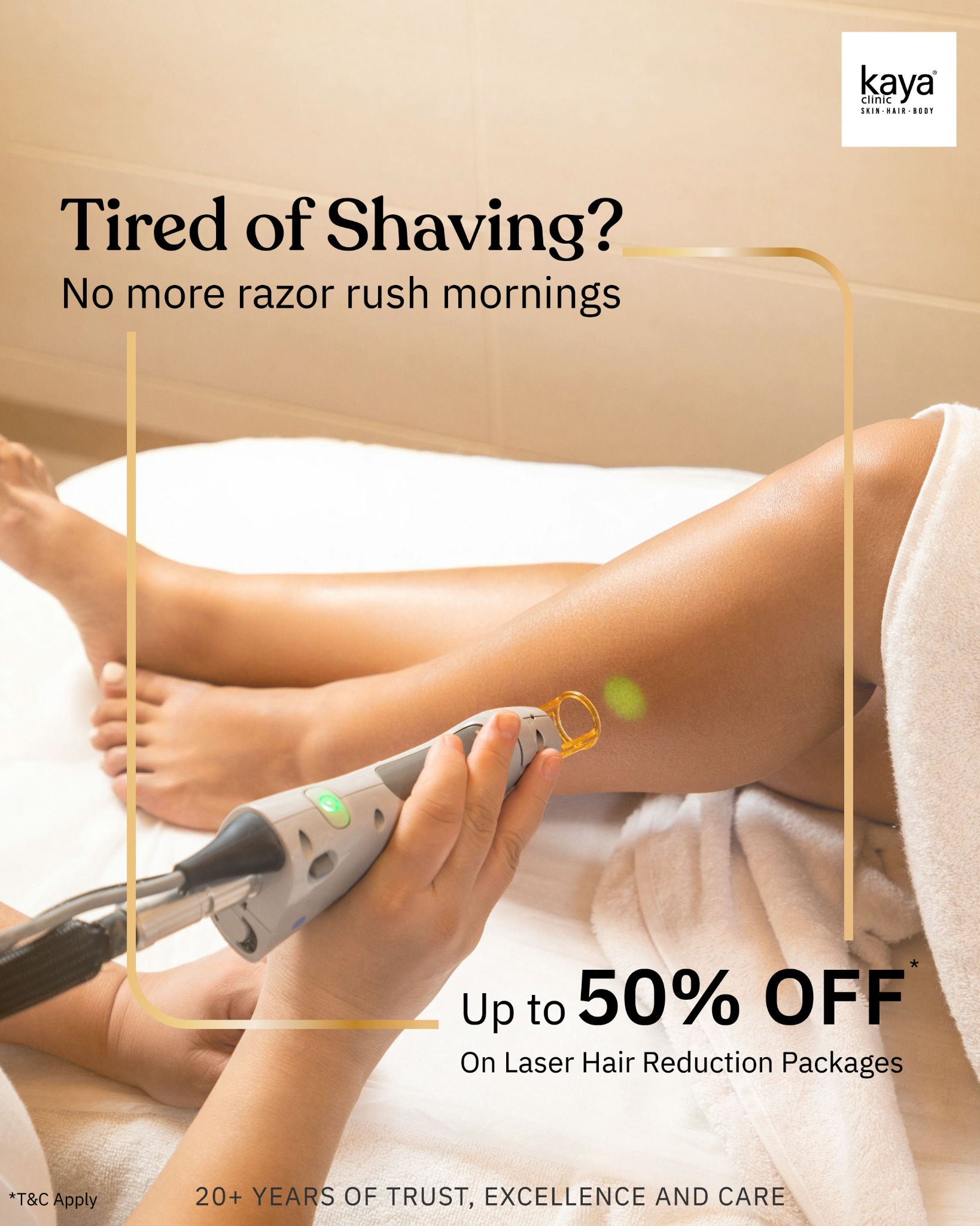 Kaya Clinic Facebook ad