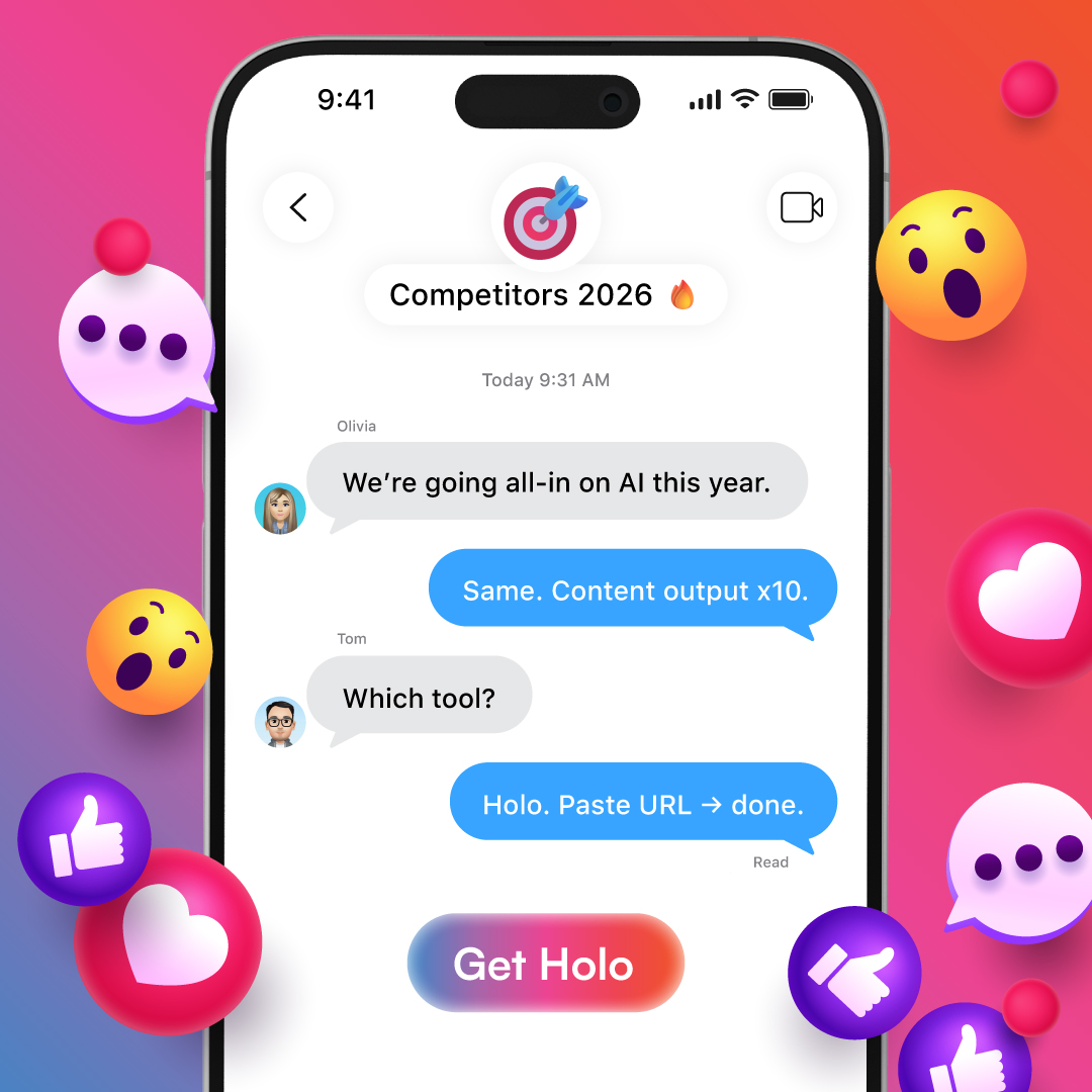 Holo Facebook ad