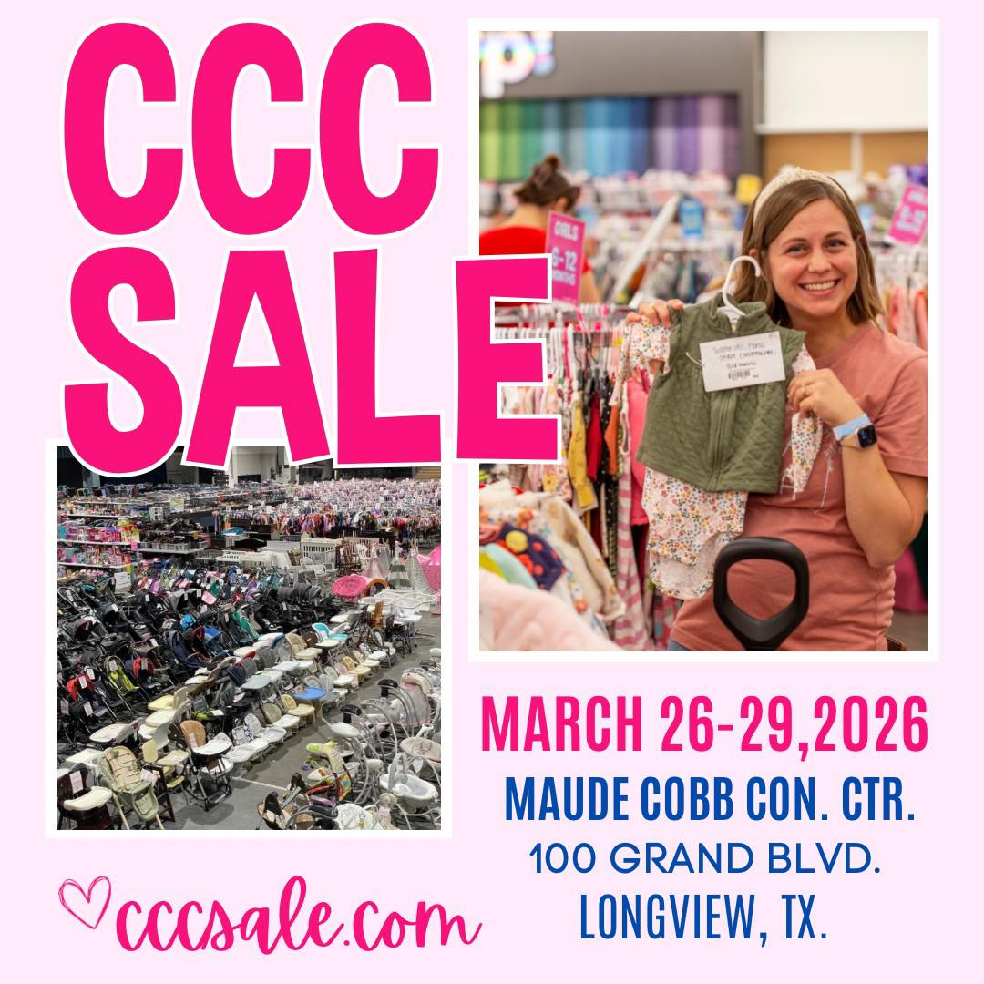 CCC Sale Facebook ad: From infants to teens and everything in between.
