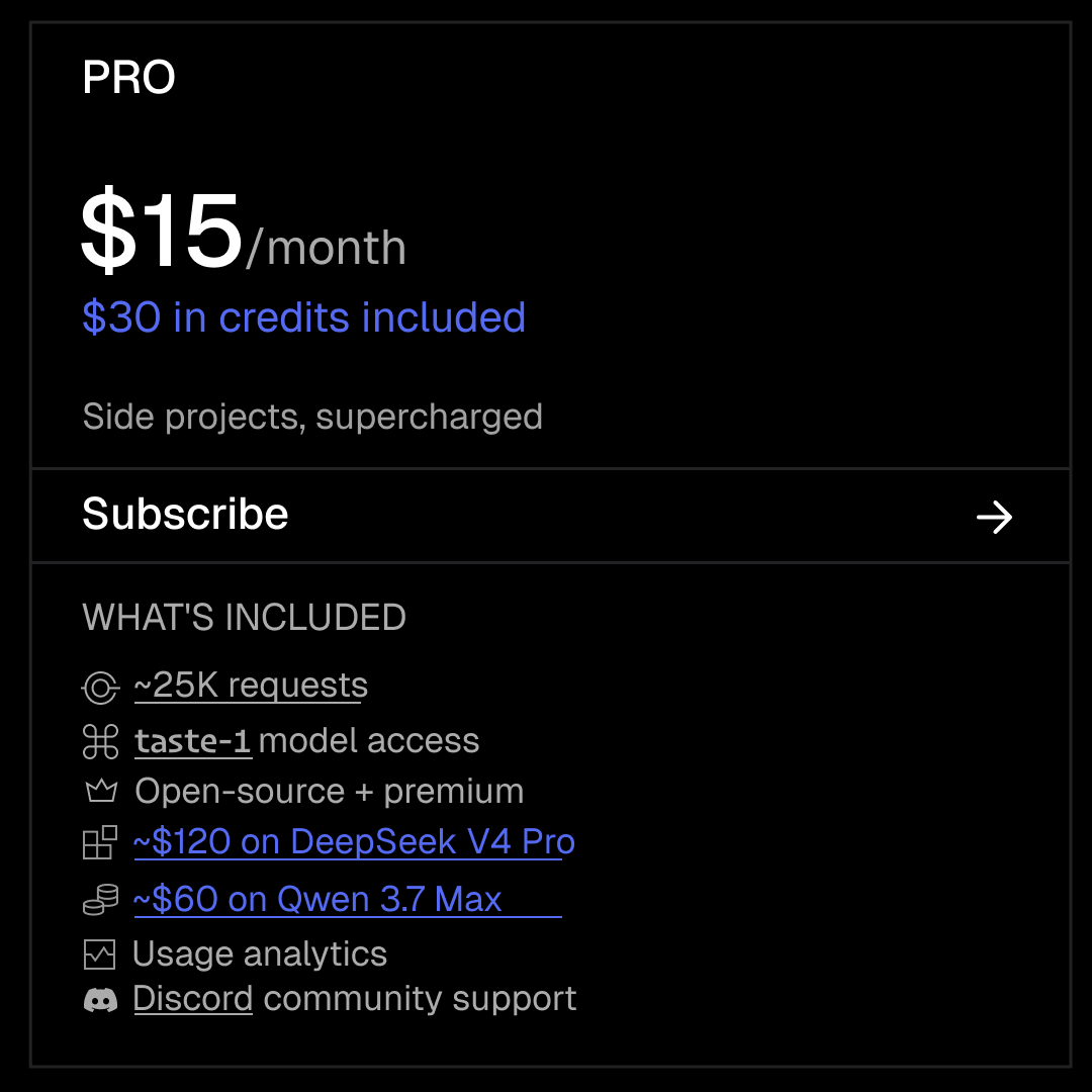 Command Code Facebook ad: $15 in. $120 of usage out.