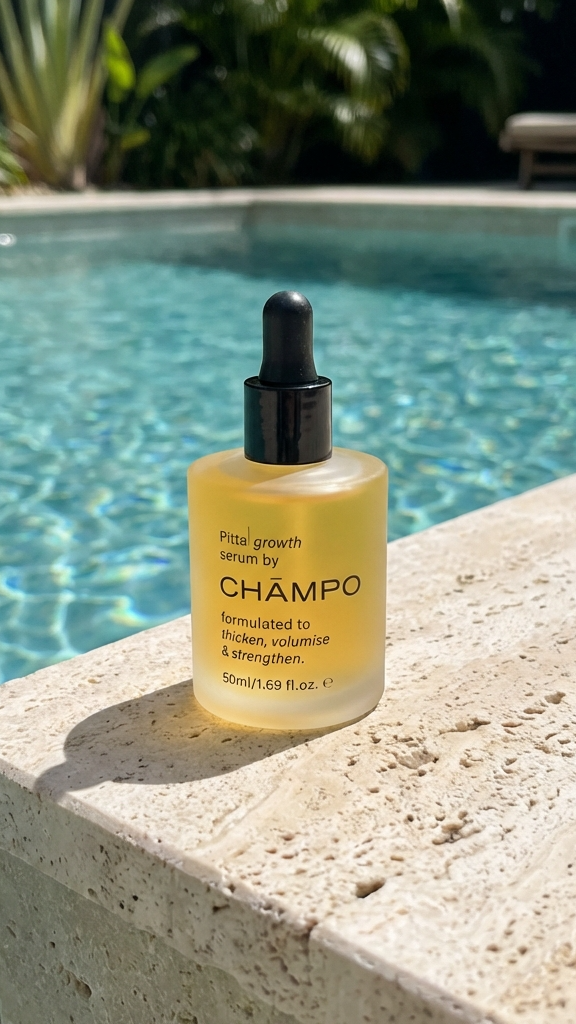 Chāmpo Haircare Facebook ad