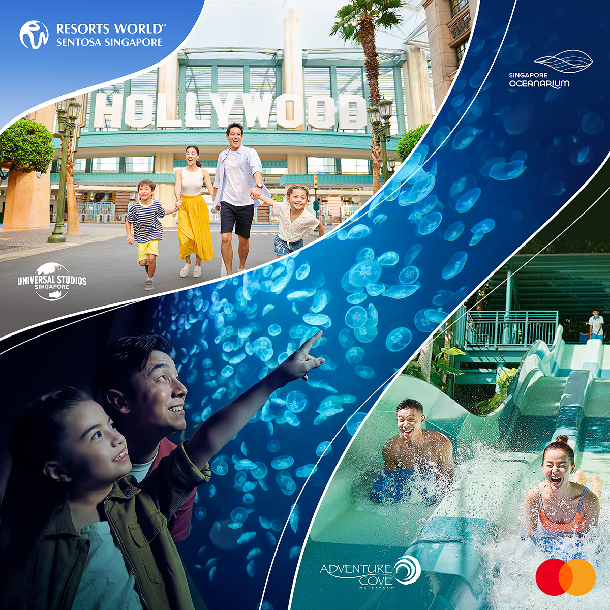 Resorts World Sentosa Facebook ad: Mastercard Exclusive