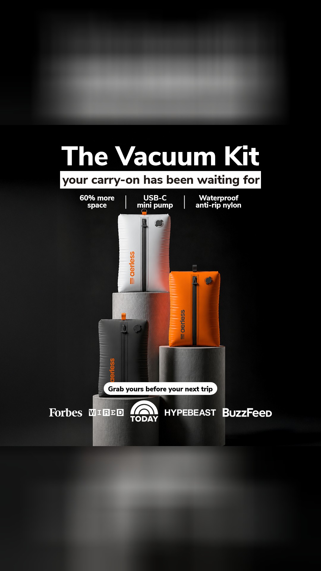 Aerless Facebook ad