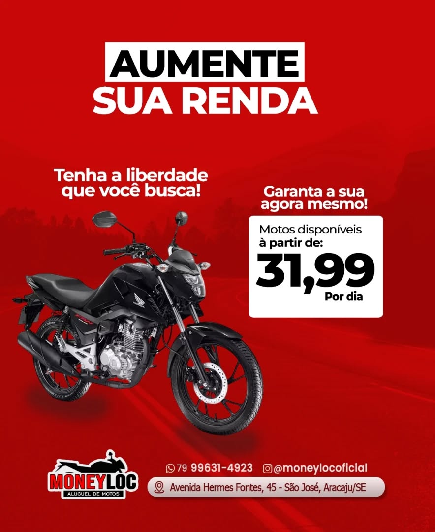 Money Loc - Aluguel de motocicletas Facebook ad from Jan 4, 2026