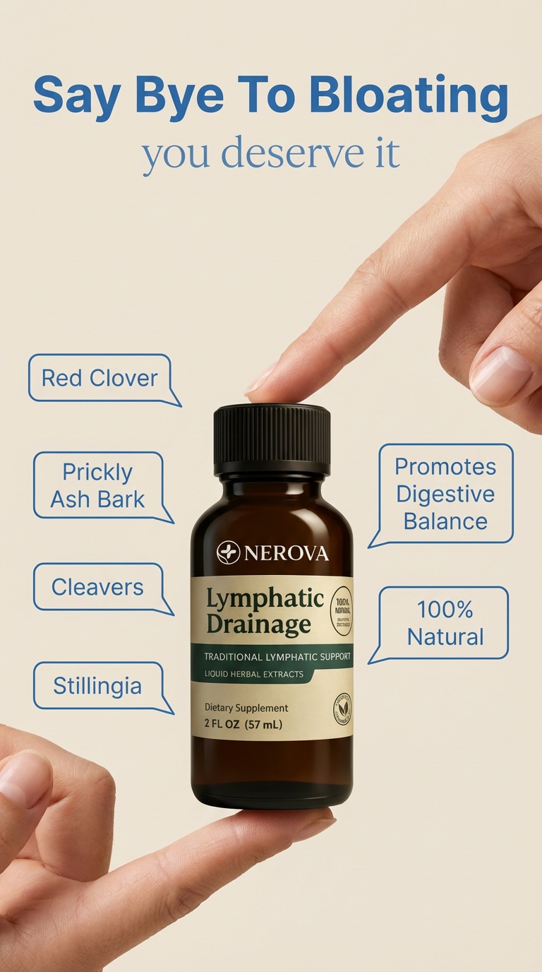 Nerova Facebook ad: Reduce Puffiness & Support Detox Naturally