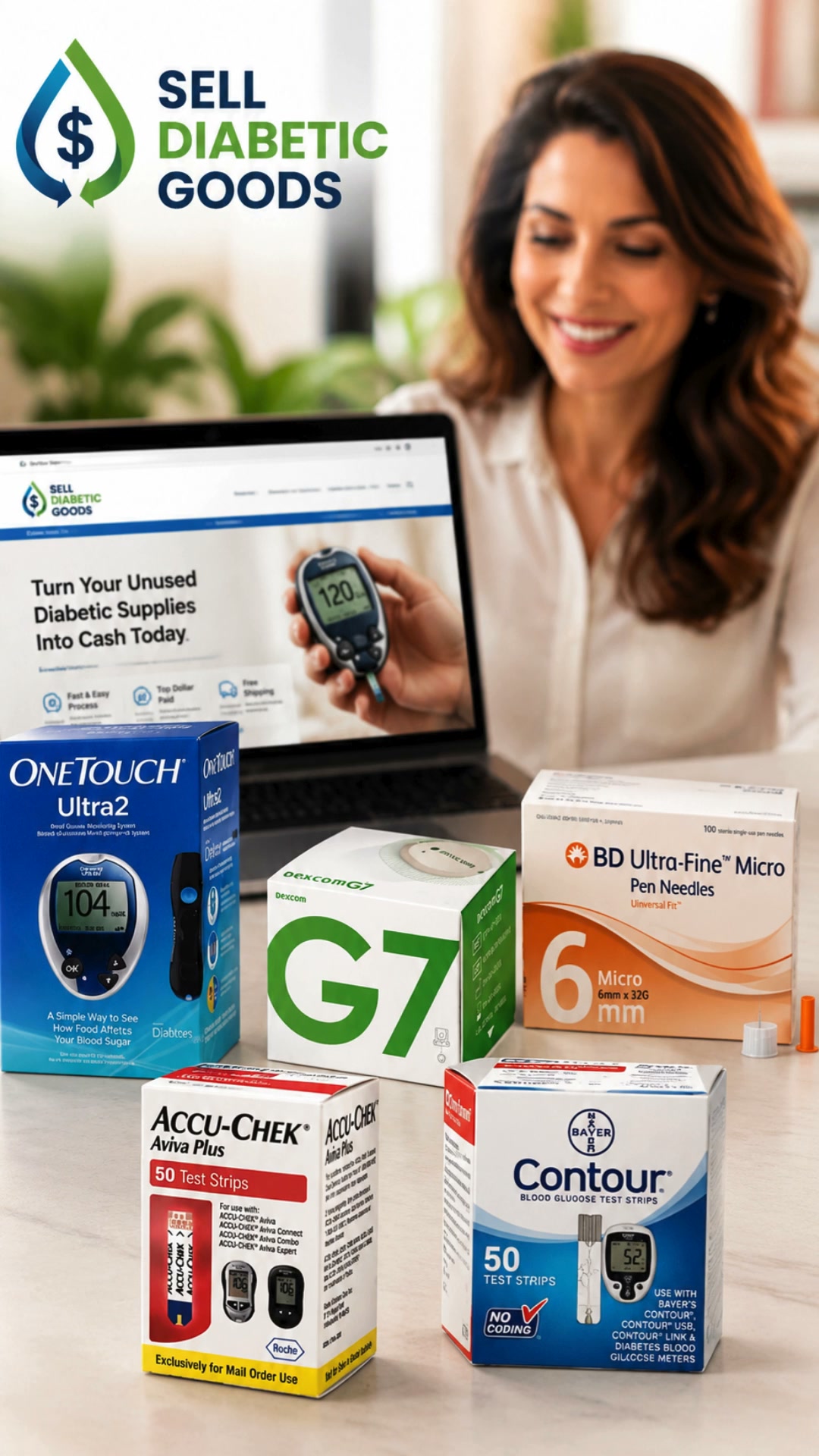 Sell Diabetic Goods Facebook ad: Sell Your Extra Diabetic Supplies