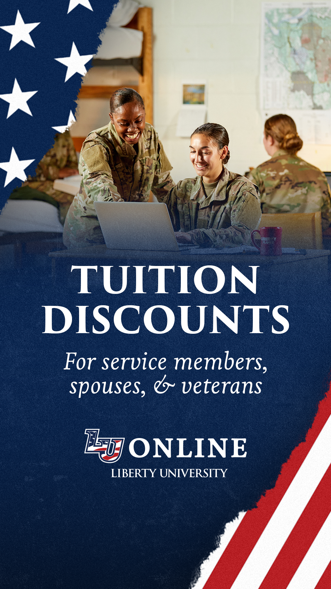 Liberty University Online Programs Facebook ad