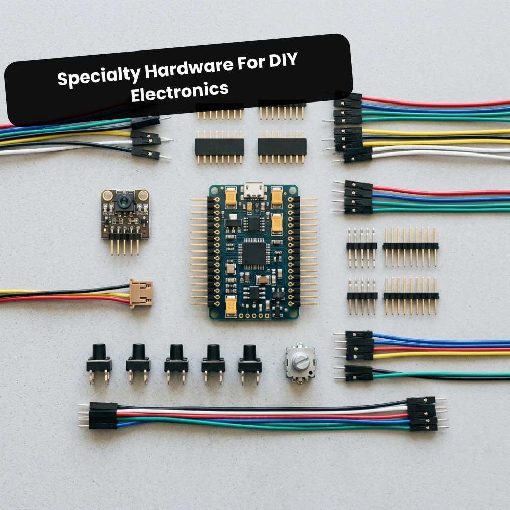 Swift Discoveries Diary Facebook ad: Specialty Hardware For Diy Electronics.