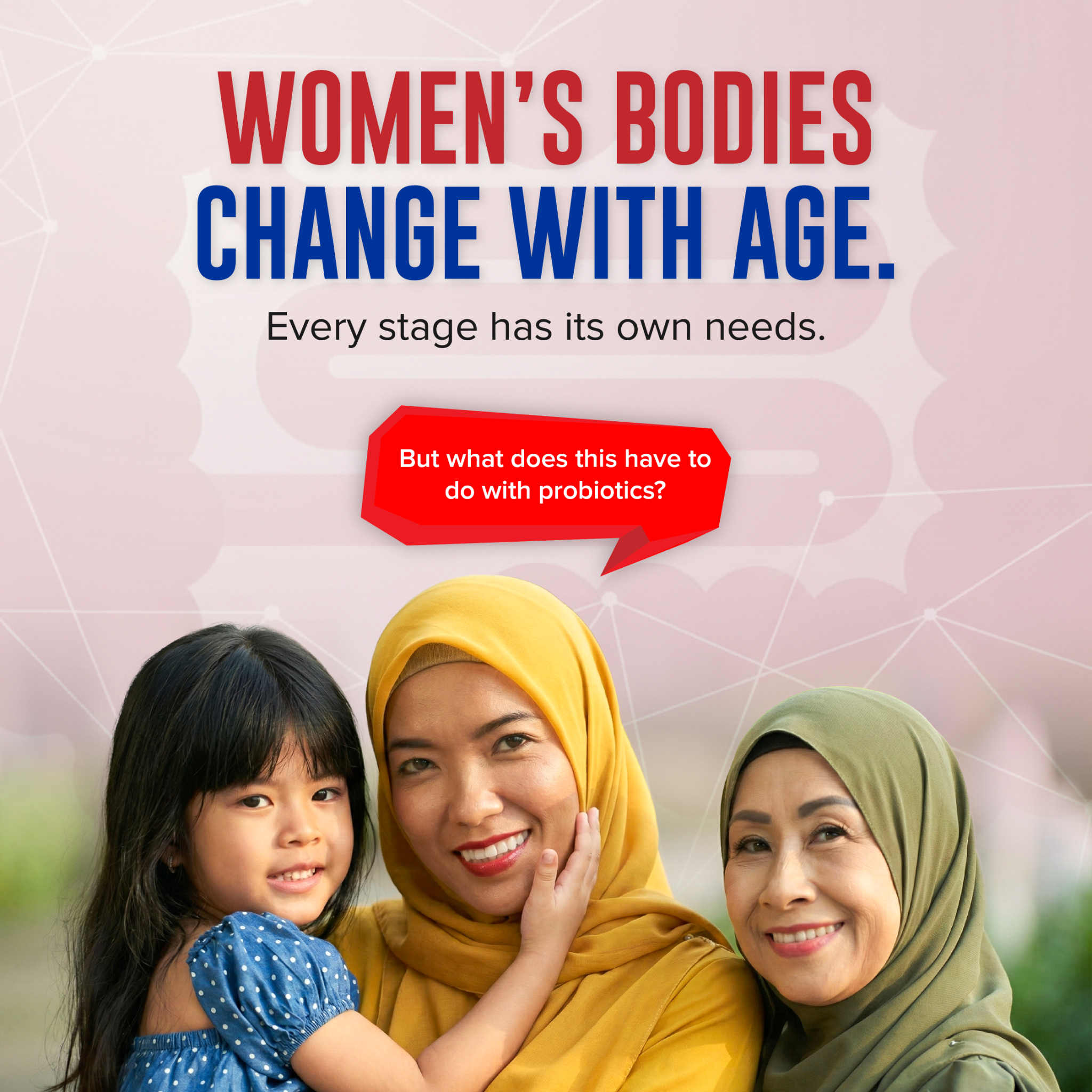 VITAGEN Malaysia Facebook ad: Did you know your gut health needs change…