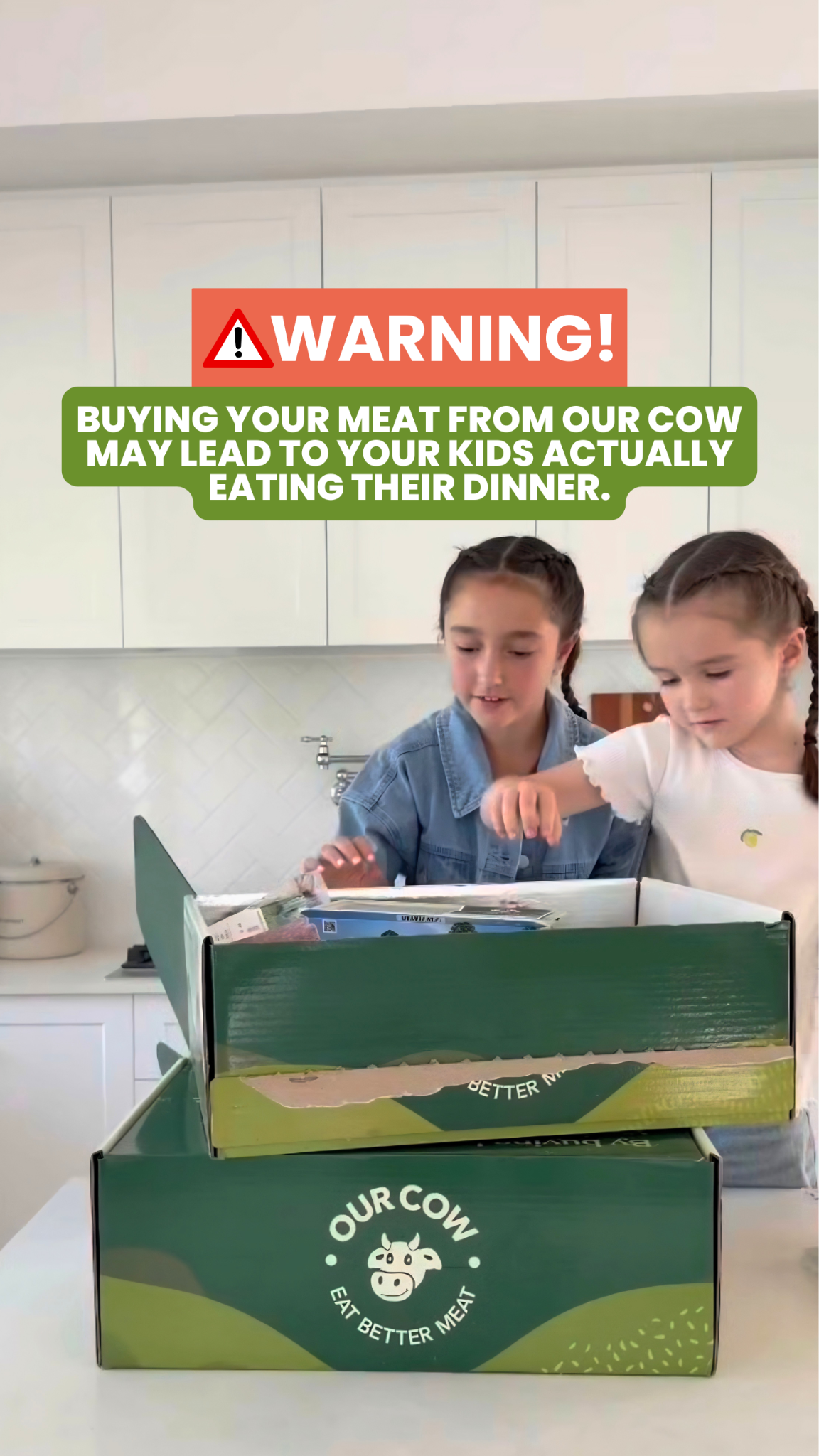 Our Cow Facebook ad