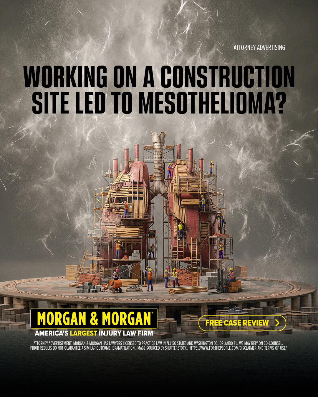 Morgan & Morgan Facebook ad