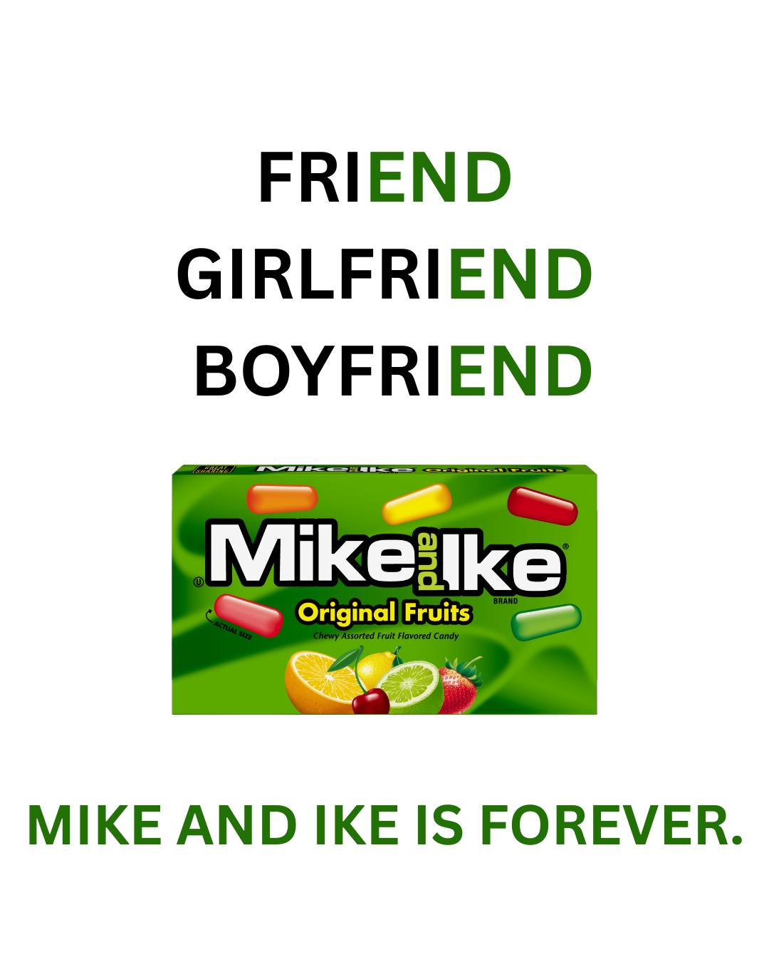 Mike and Ike Facebook ad