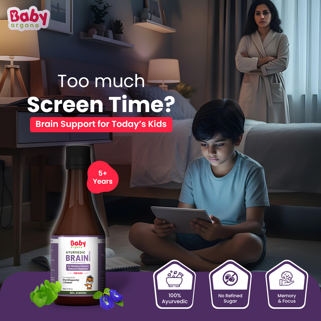 BabyOrgano Authentic Ayurvedic Health & Wellness Products for kids Facebook ad