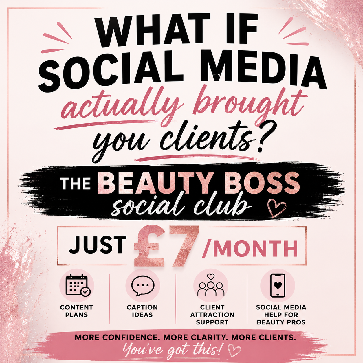 Beauty Growth Academy Facebook ad