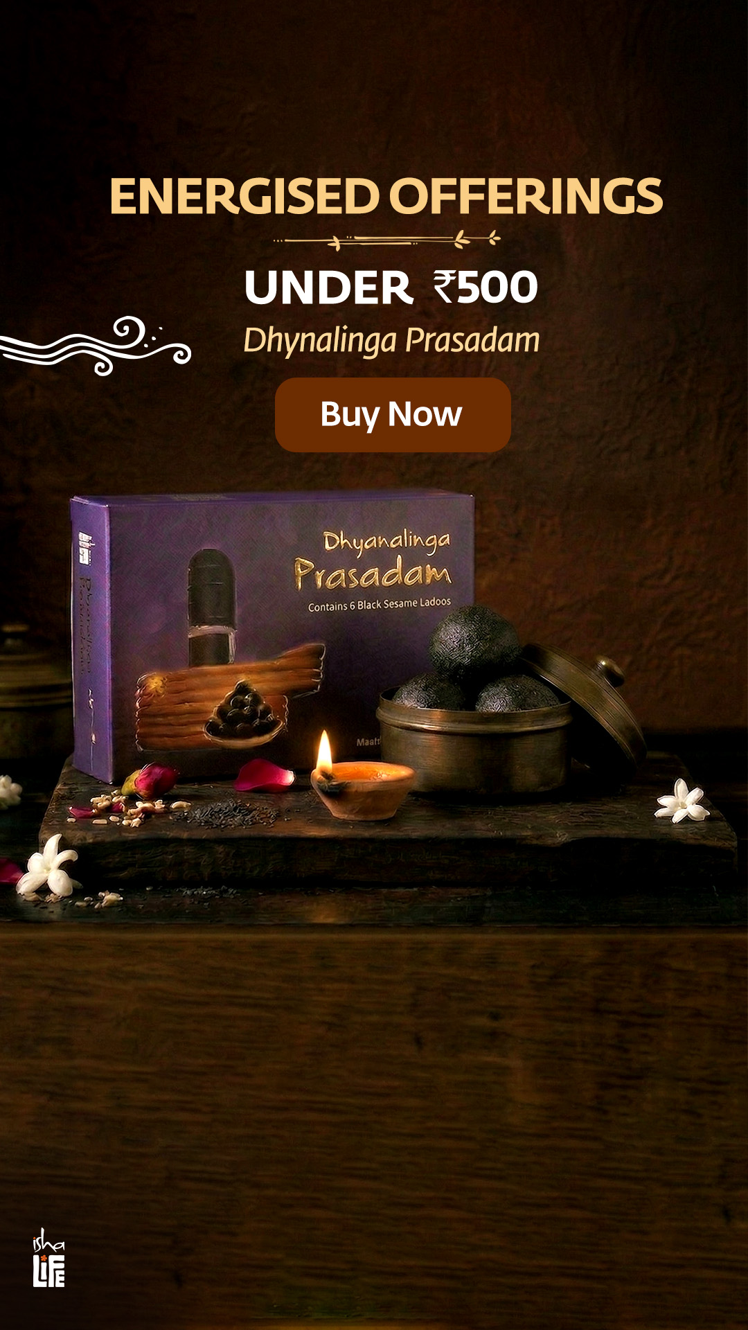 Isha Life Facebook ad