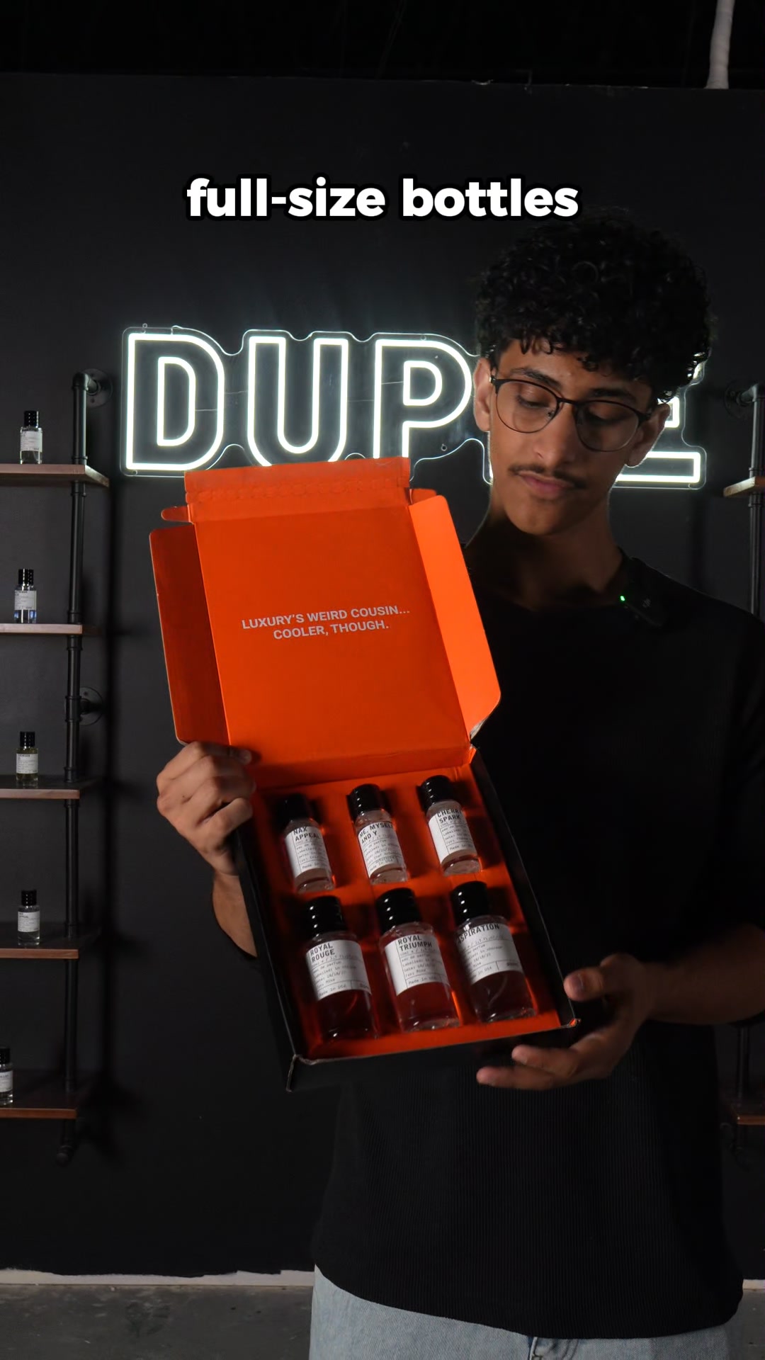 Duppe Scents Facebook ad: Designer scents, without designer prices!